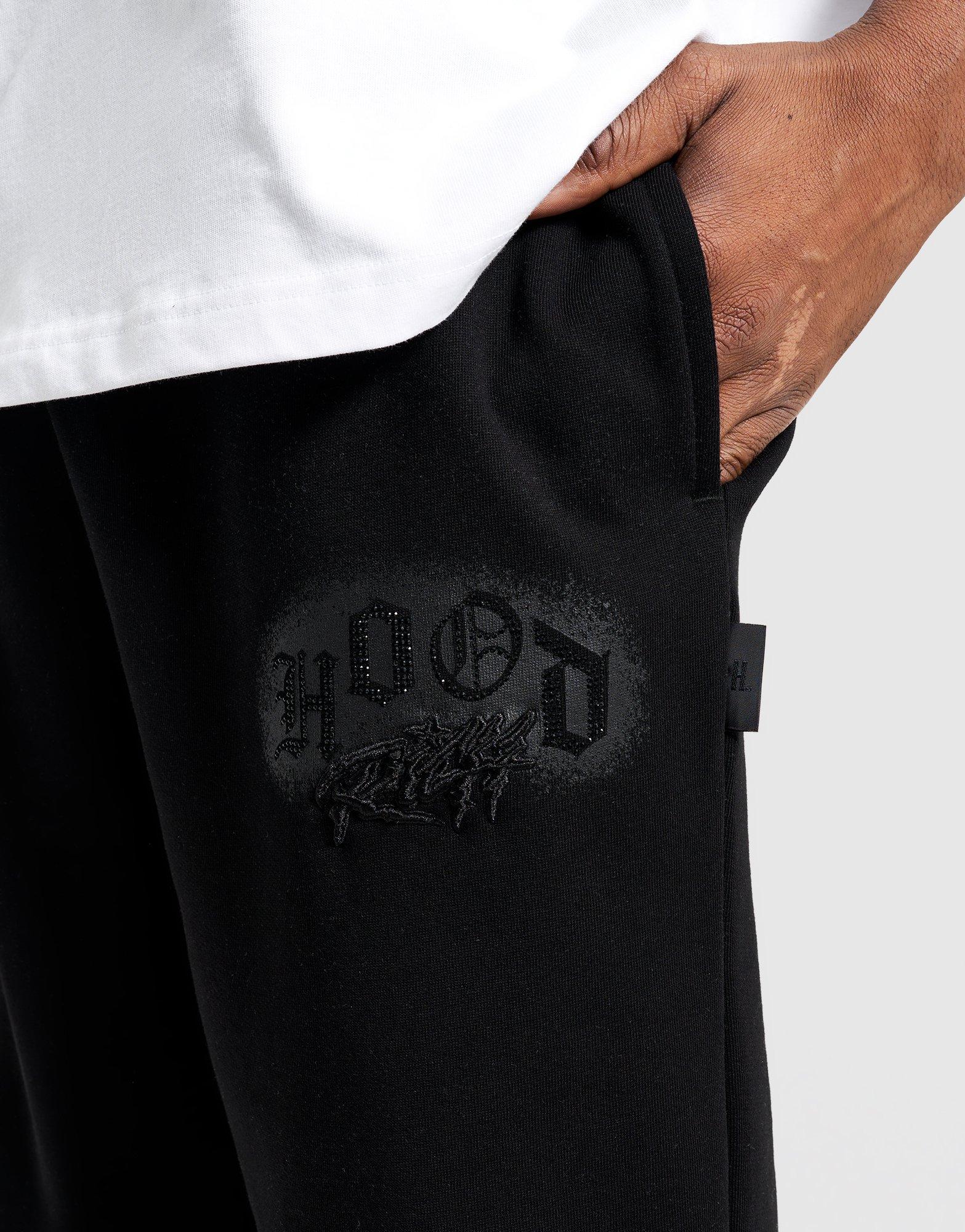 Hoodrich Nohavice  Iron V2 Oh Jog Blk