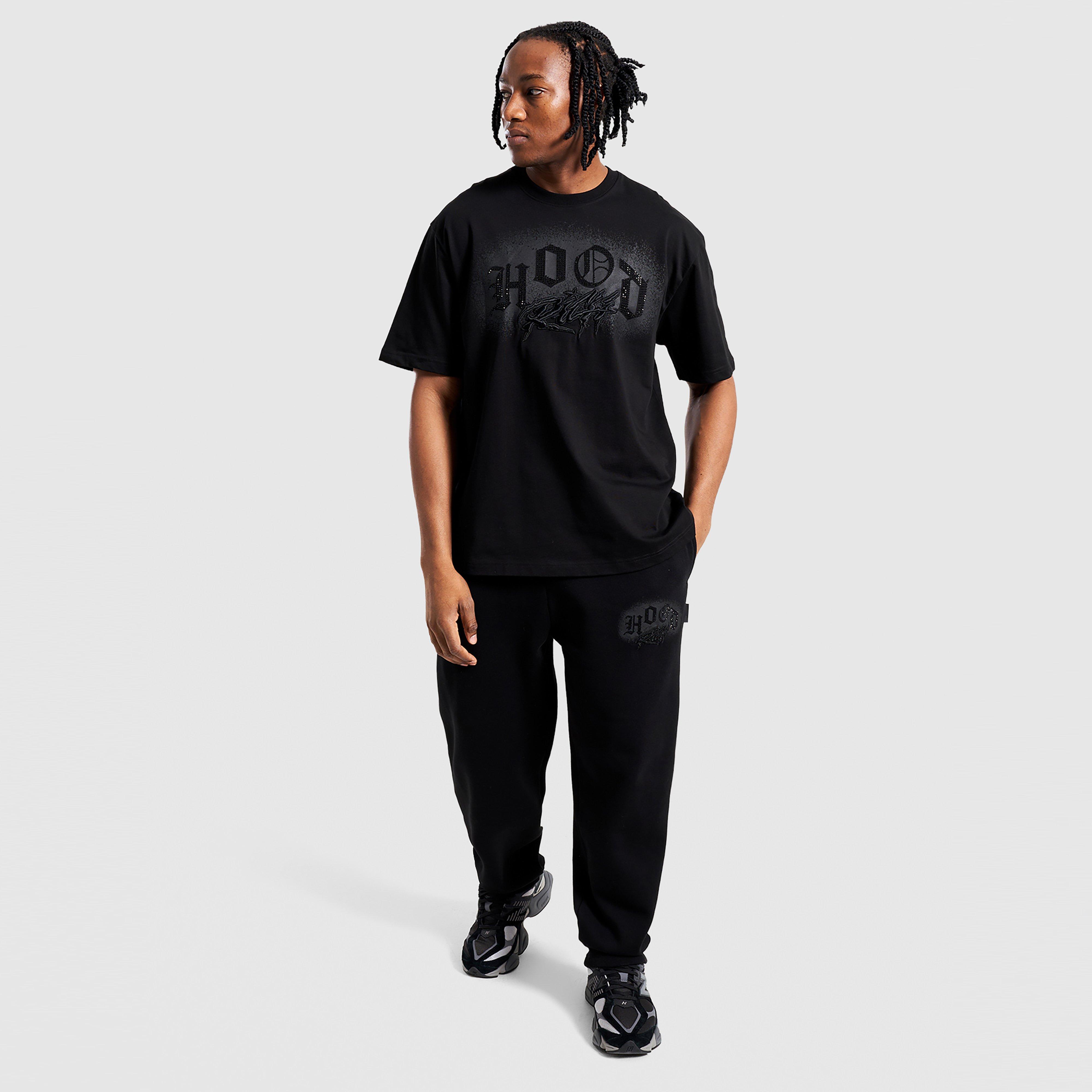 Férfi póló HOODRICH PÓLÓ IRON- OVERSIZED PÓLÓ