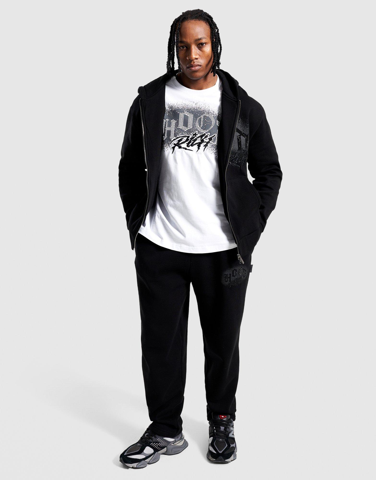 Hoodrich T-Shirt Iron V2 Tee Wht/blk