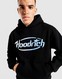 HOODRICH PULÓVER KAPUCNIS CURVE OH HD BLK/BLU