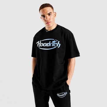 Férfi póló HOODRICH PÓLÓ CURVE TEE BLK/BLU