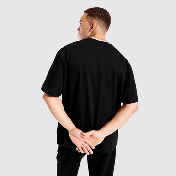Férfi póló HOODRICH PÓLÓ CURVE TEE BLK/BLU