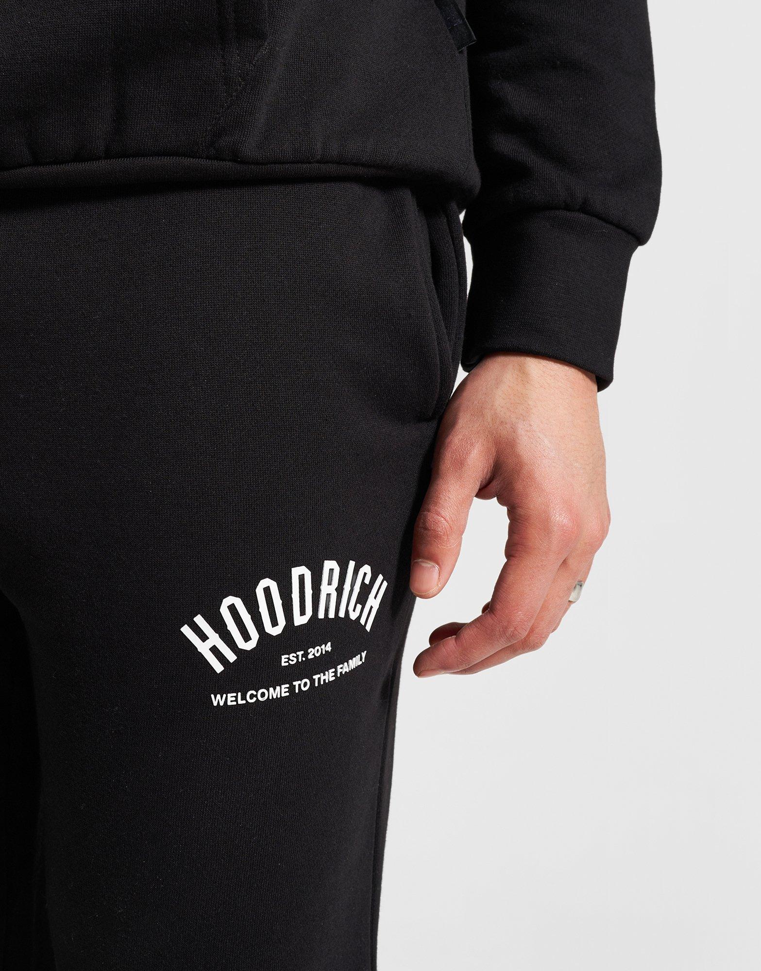 Pánske nohavice HOODRICH NOHAVICE  VOLCANO HR04250583 Čierna