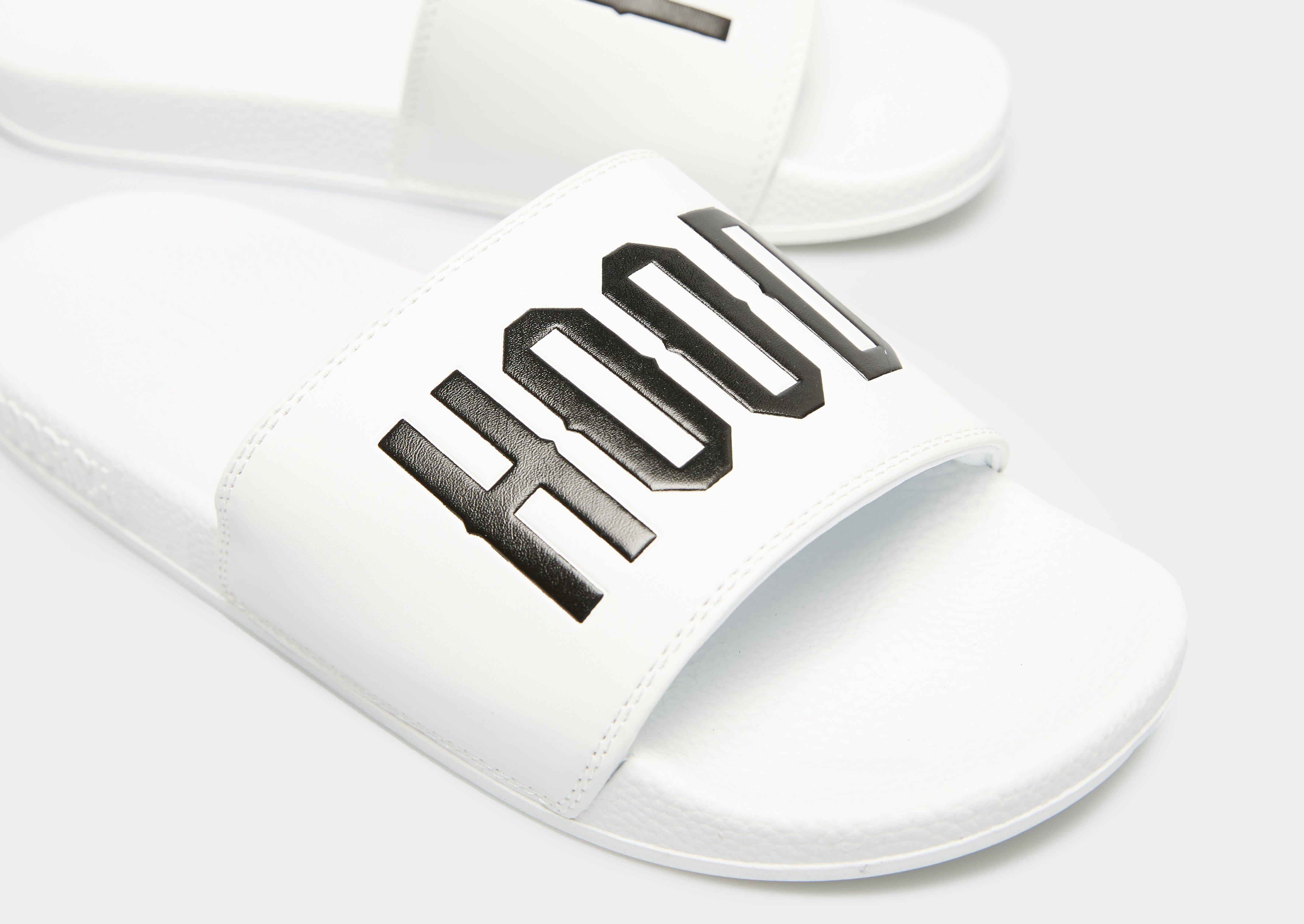 Pánske pantofle HOODRICH OG CORE SLIDERS HR-2022-0005 Bílá