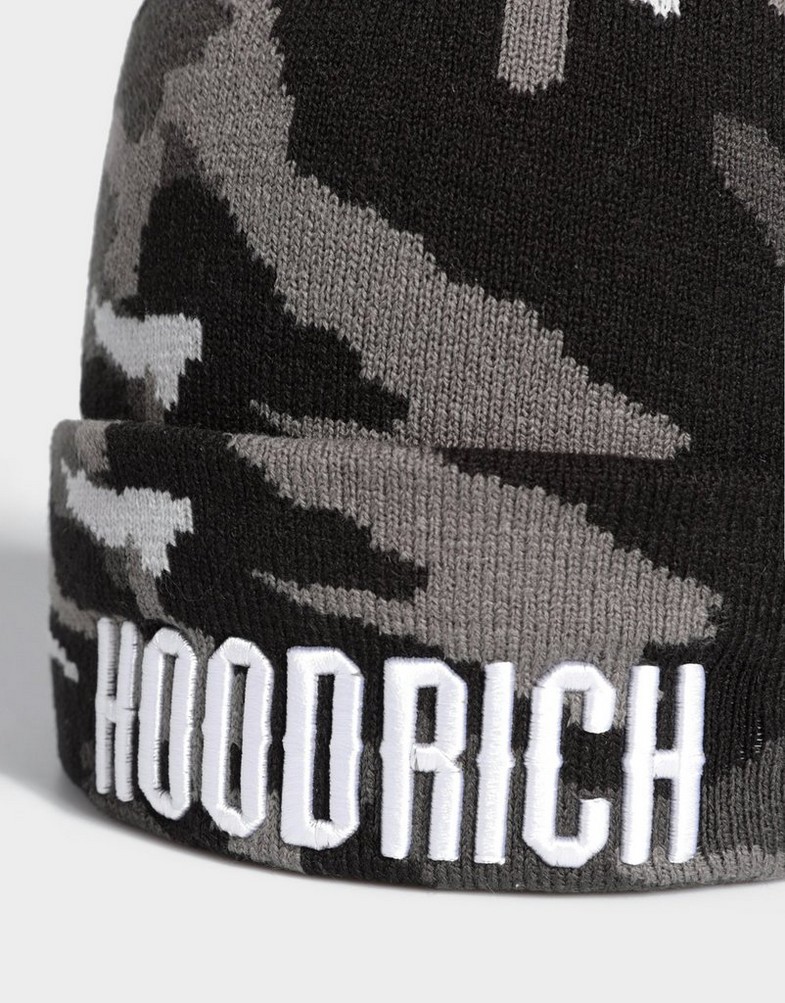Жіночі зимові шапки HOODRICH КЕПКА OG CAMO BEANIE HR-2023-0218 Чорний