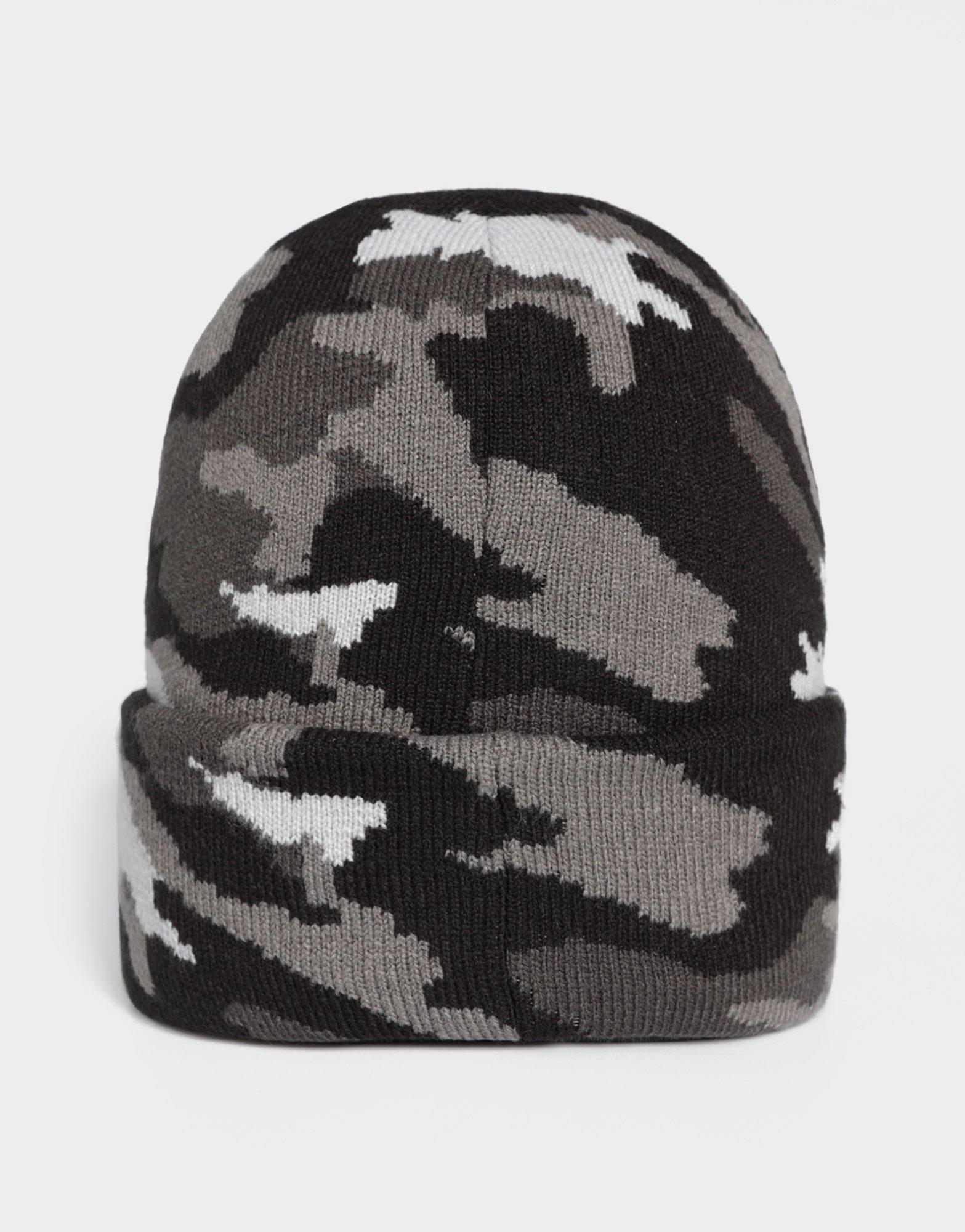 Дамска зимна шапка HOODRICH ЗИМНА ШАПКА OG CAMO BEANIE HR-2023-0218 Черен