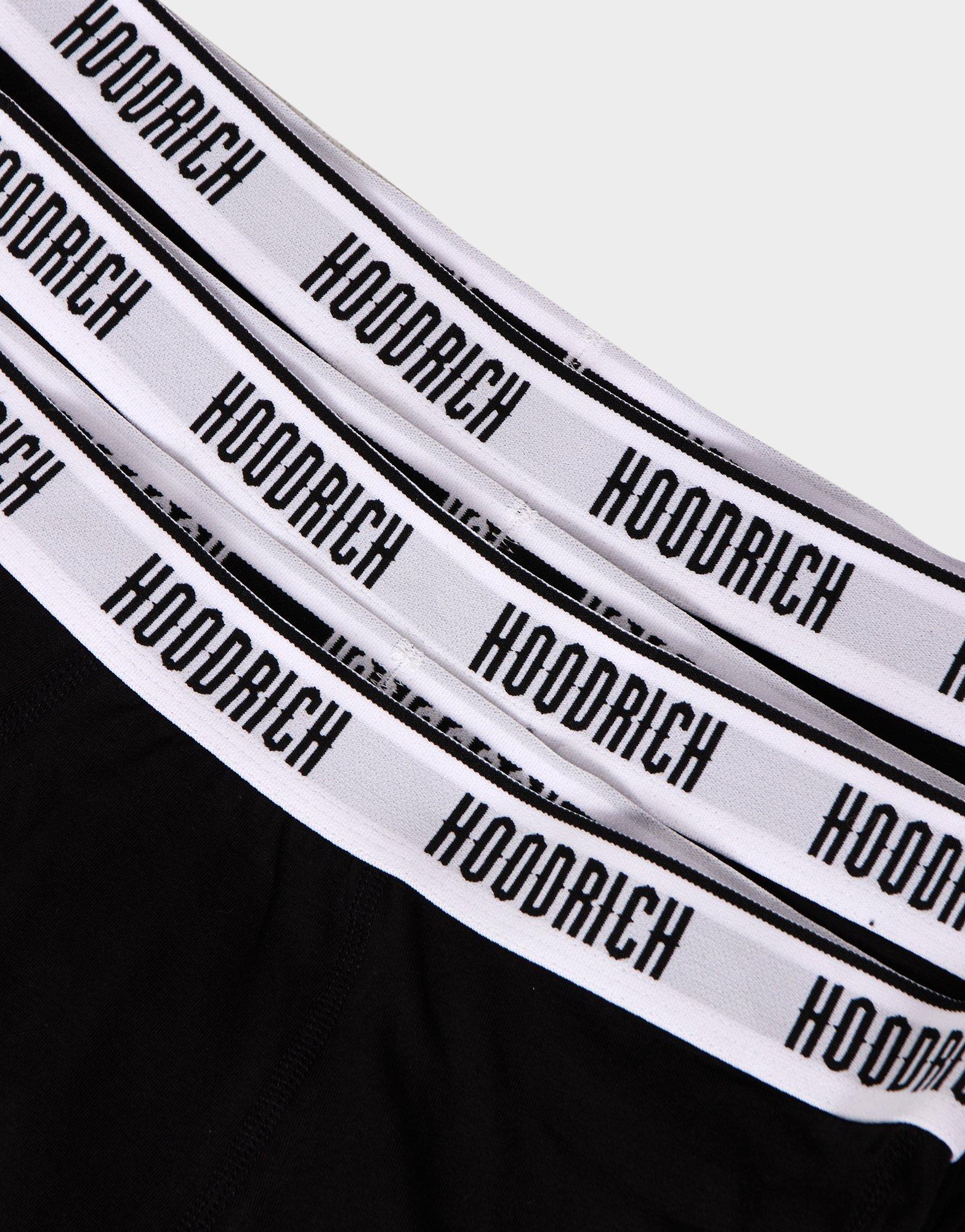 Pánska spodná bielizeň HOODRICH TRENKY OG CORE 3 PACK BOXERS HR-2024-0215 Čierna