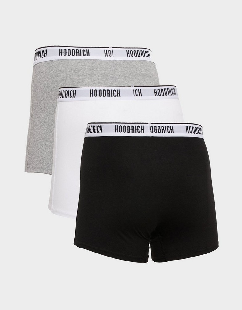 Férfi fehérnemű HOODRICH BOXERALSÓ OG CORE 3 PACK BOXERS