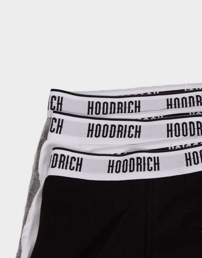 Férfi fehérnemű HOODRICH BOXERALSÓ OG CORE 3 PACK BOXERS