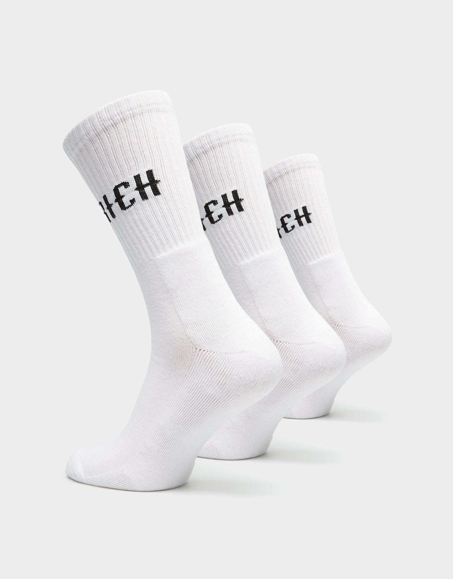 Dámske ponožky HOODRICH PONOŽKY CORE 3 PACK CREW SOCKS HR20240258 Biela