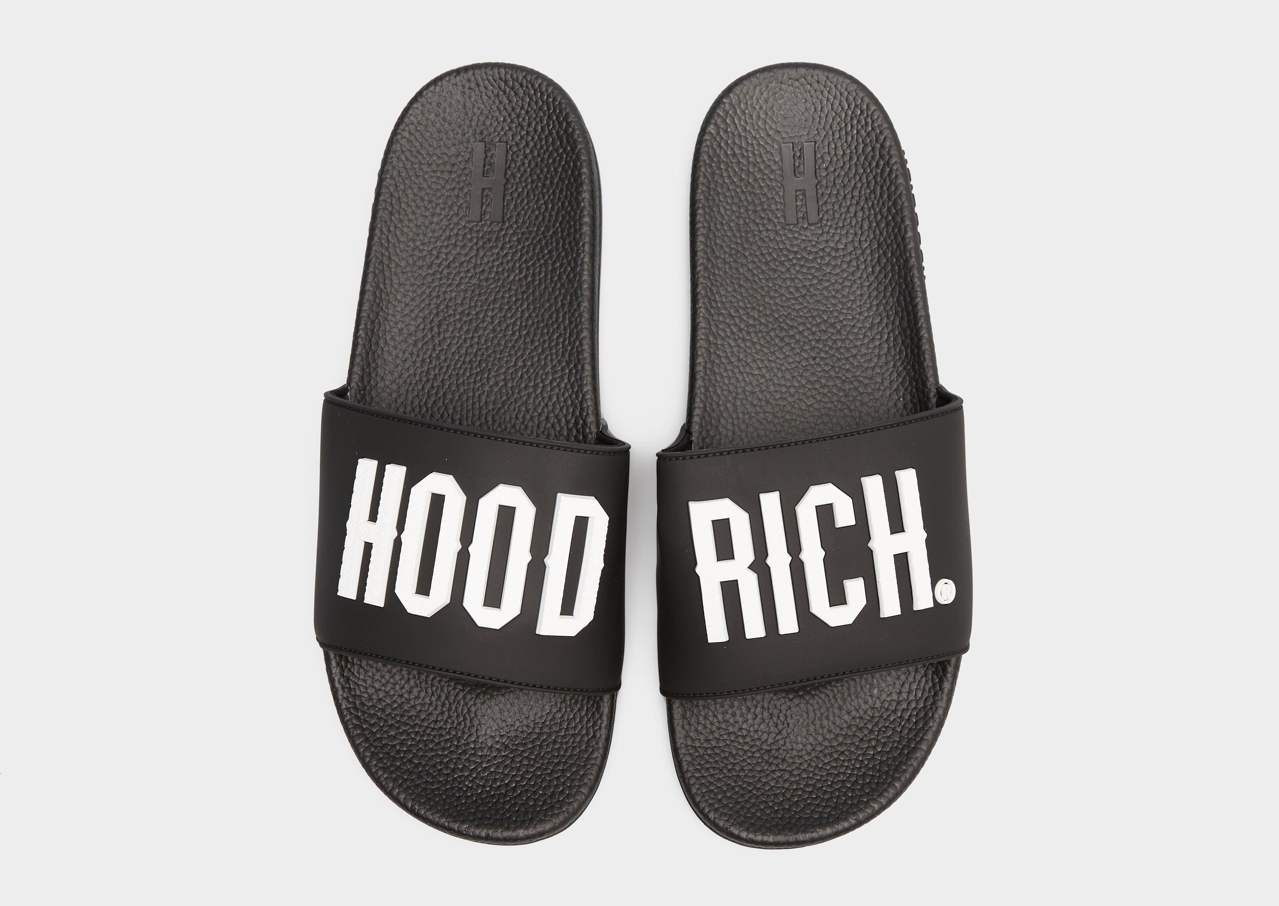 Hoodrich Core Sliders.