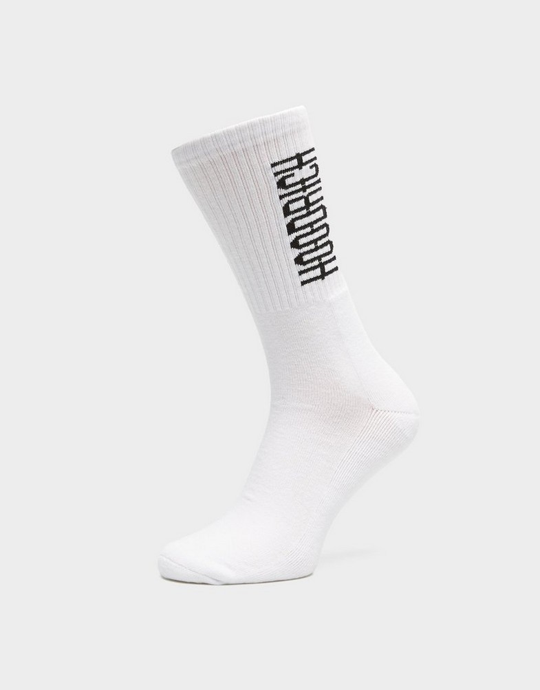 Дамски чорапи HOODRICH ЧОРАПИ RUDIMENTAL 3 PACK CREW SOCKS HR20250123 Бял