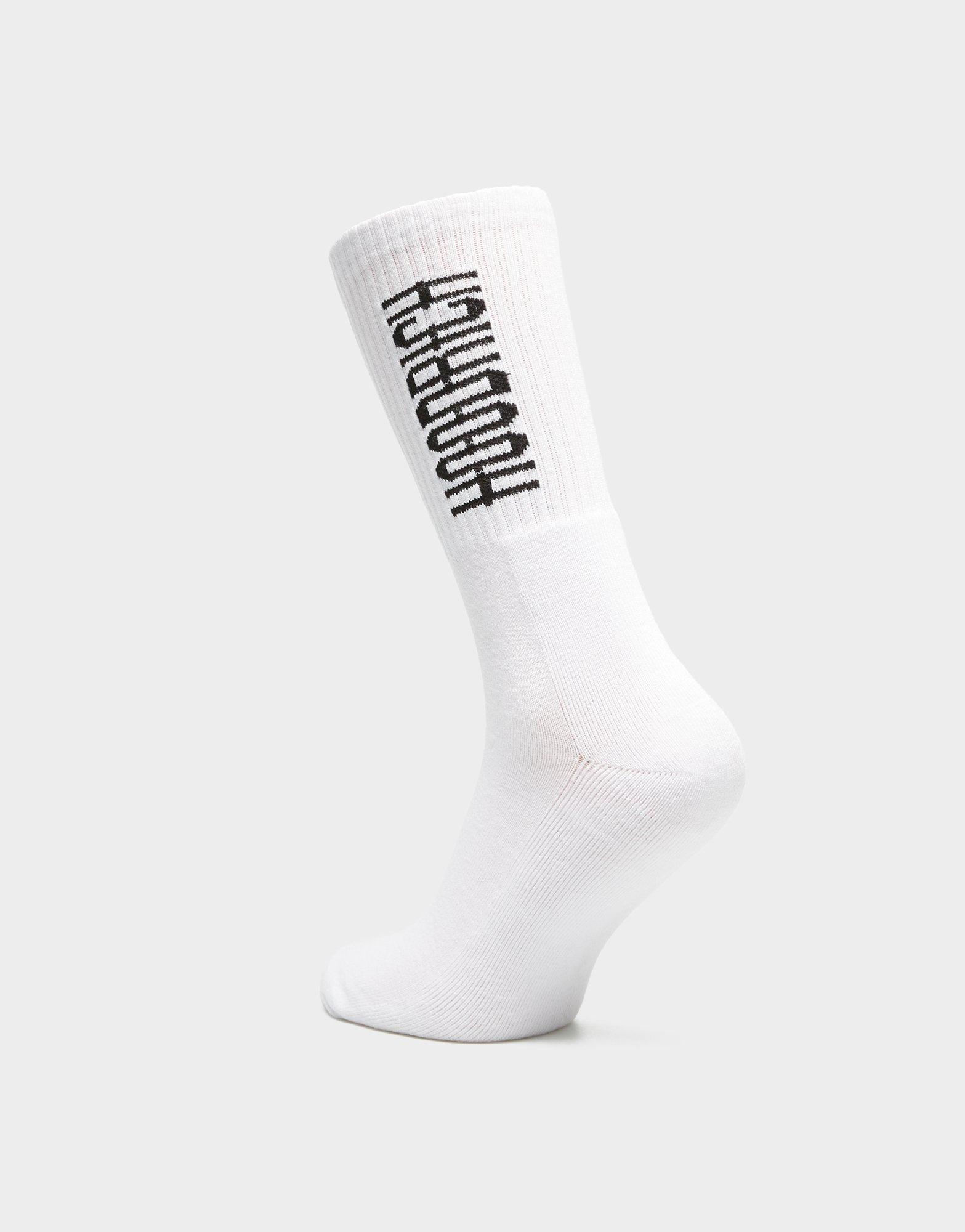 Dámské ponožky HOODRICH PONOŽKY RUDIMENTAL 3 PACK CREW SOCKS HR20250123 Bílá