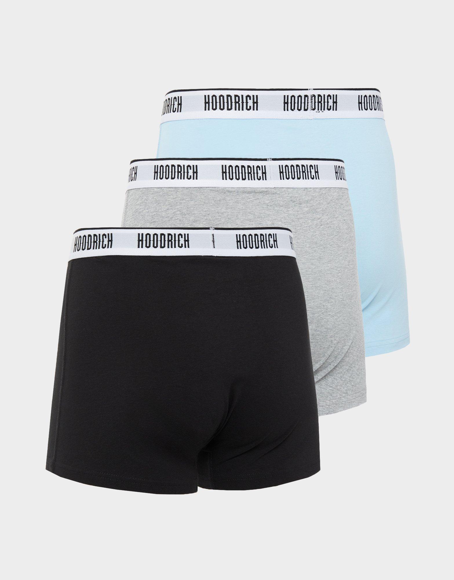 Férfi fehérnemű HOODRICH BOXERALSÓ CORE 3 PACK BOXERS HR20250131 Színes