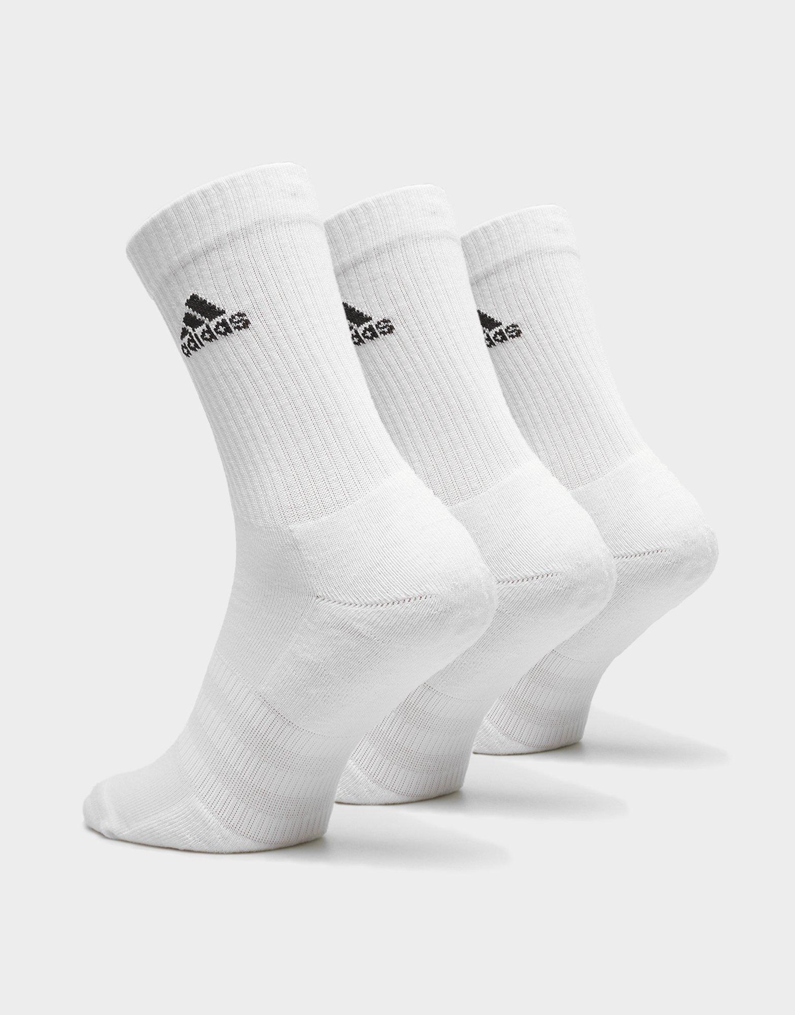 Moteriškos kojinės ADIDAS KOJINĖS C SPW CRW 3P HT3446 Balta