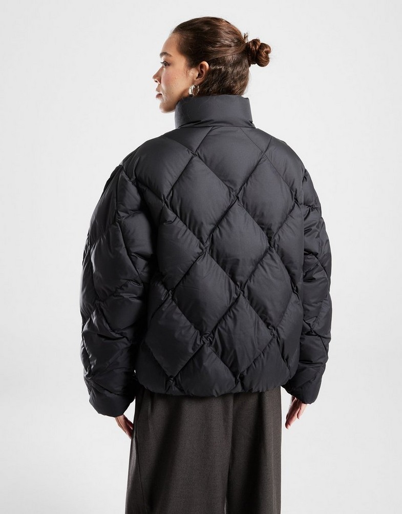 JORDAN KURTKA W J BRK PUFFER QLT HV0417-010 Czarny