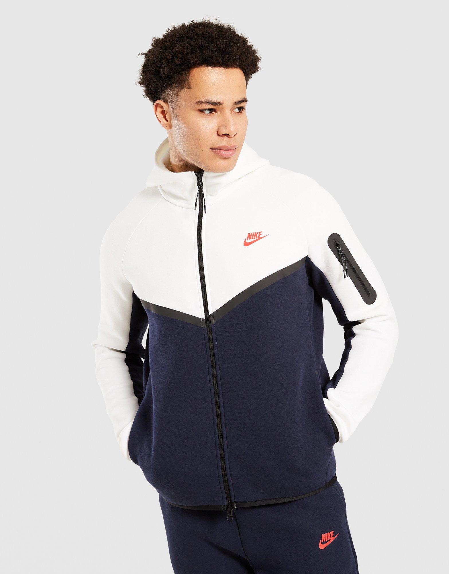 Nike Bluza Rozpinana Z Kapturem M Nk Tch Flc Fz Wr