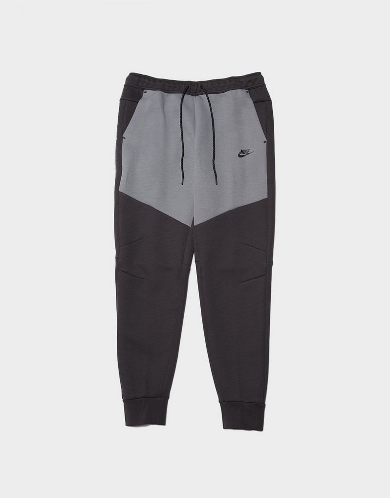 Pantaloni pentru bărbați NIKE PANTALONI  M NK TCH FLC JGGR HV0959-061 Gri