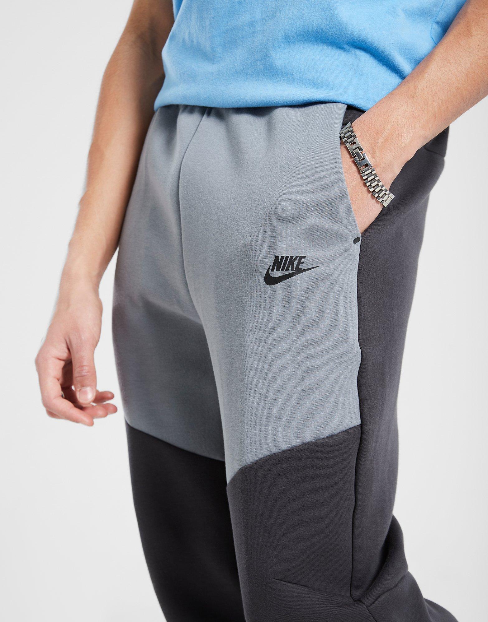 Vyriškos kelnės NIKE KELNĖS M NK TCH FLC JGGR HV0959-061 Pilka