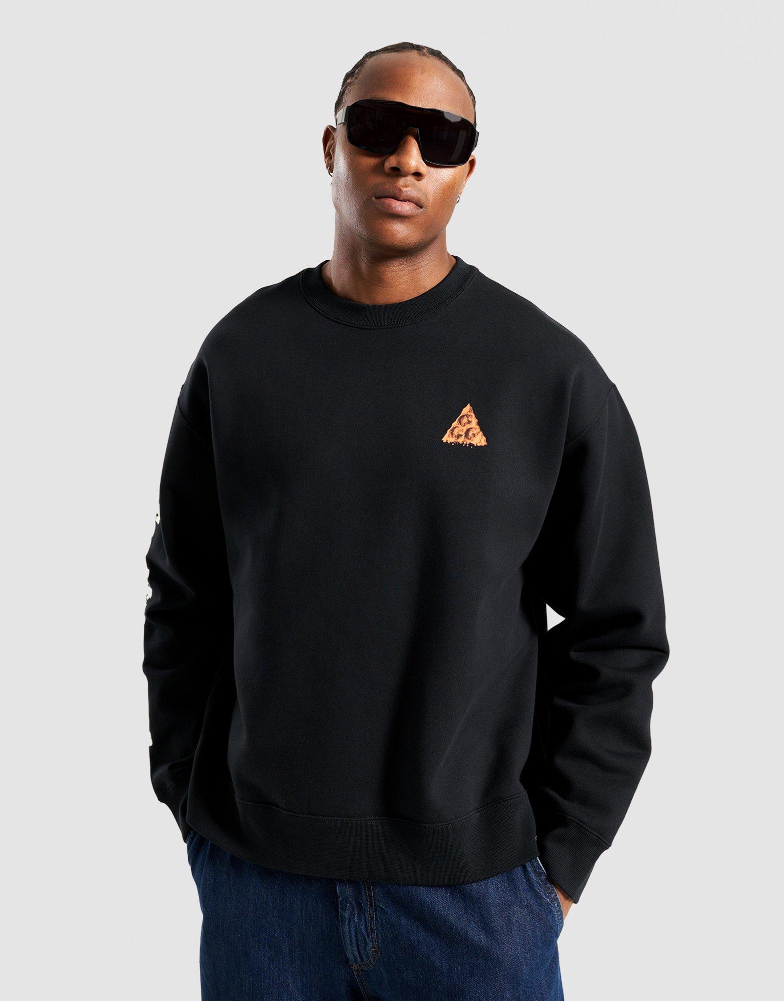 Bluza męska NIKE BLUZA U ACG TF TUFF FLC CREW OC GFX HV1119-010 Czarny