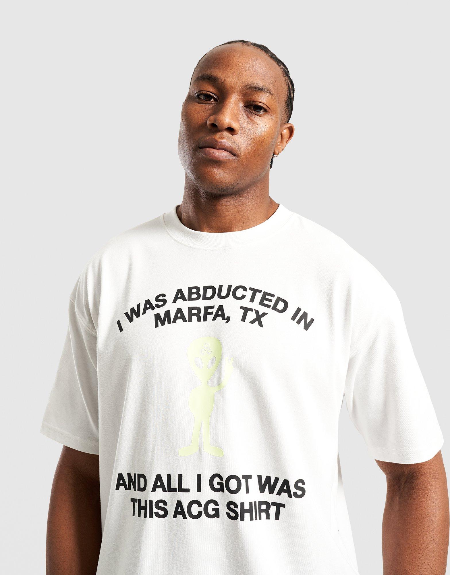 Tricou pentru bărbați NIKE TRICOU M ACG TEE ALIEN HV2168-121 Alb