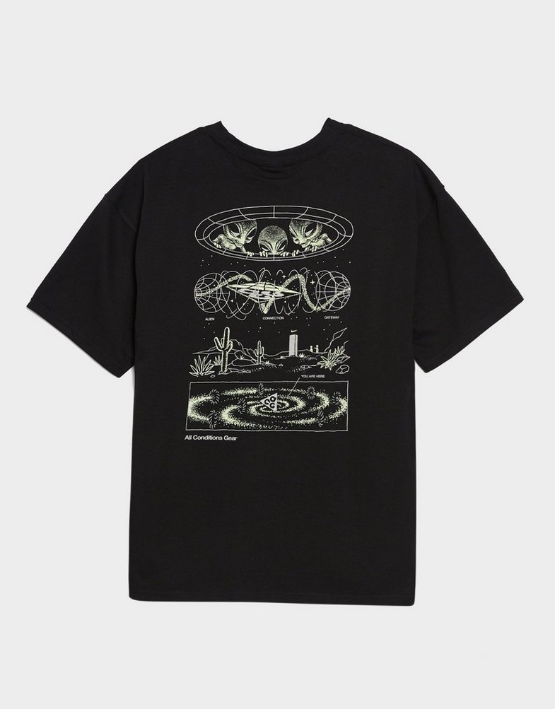 Tricou pentru bărbați NIKE TRICOU M ACG TEE MYSTERY LIGHTS HV2172-010 Negru