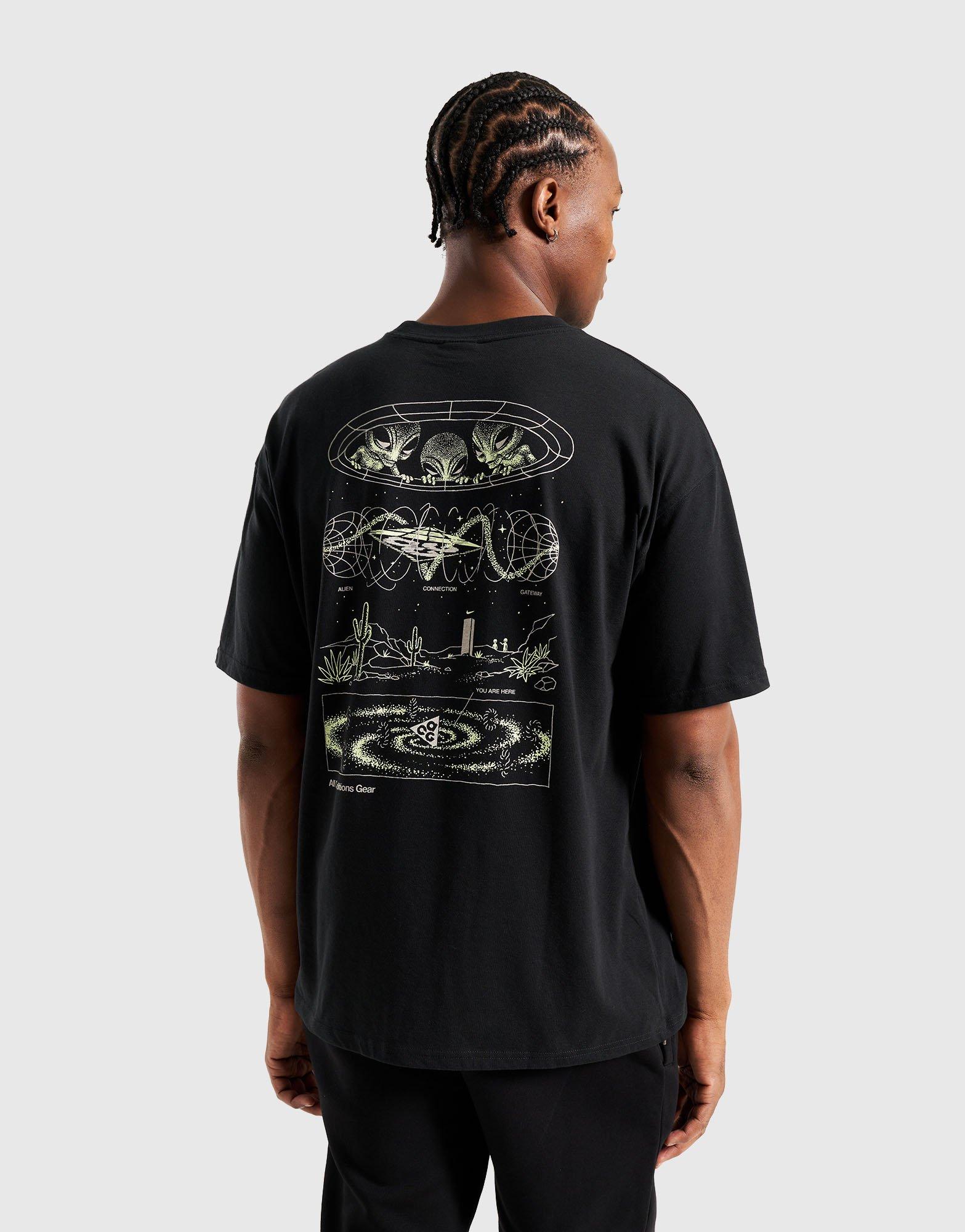 Muški T-shirt NIKE T-SHIRT M ACG TEE MYSTERY LIGHTS HV2172-010 crna