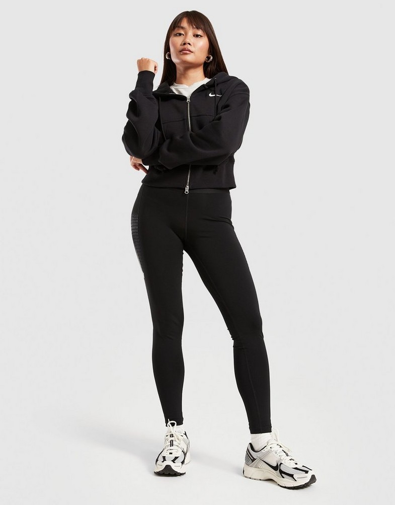 Bluza damska NIKE BLUZA ROZPINANA Z KAPTUREM W NSW PHNX FLC CRP HV2426-010 Czarny