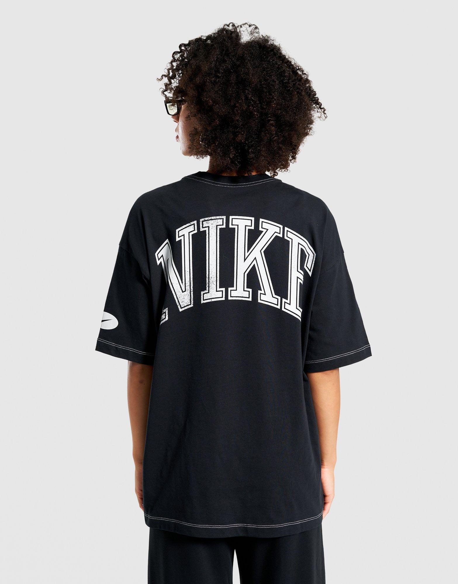 Ženski T-shirt NIKE T-SHIRT W NSW STREET SS OS TEE HV4972-010 crna