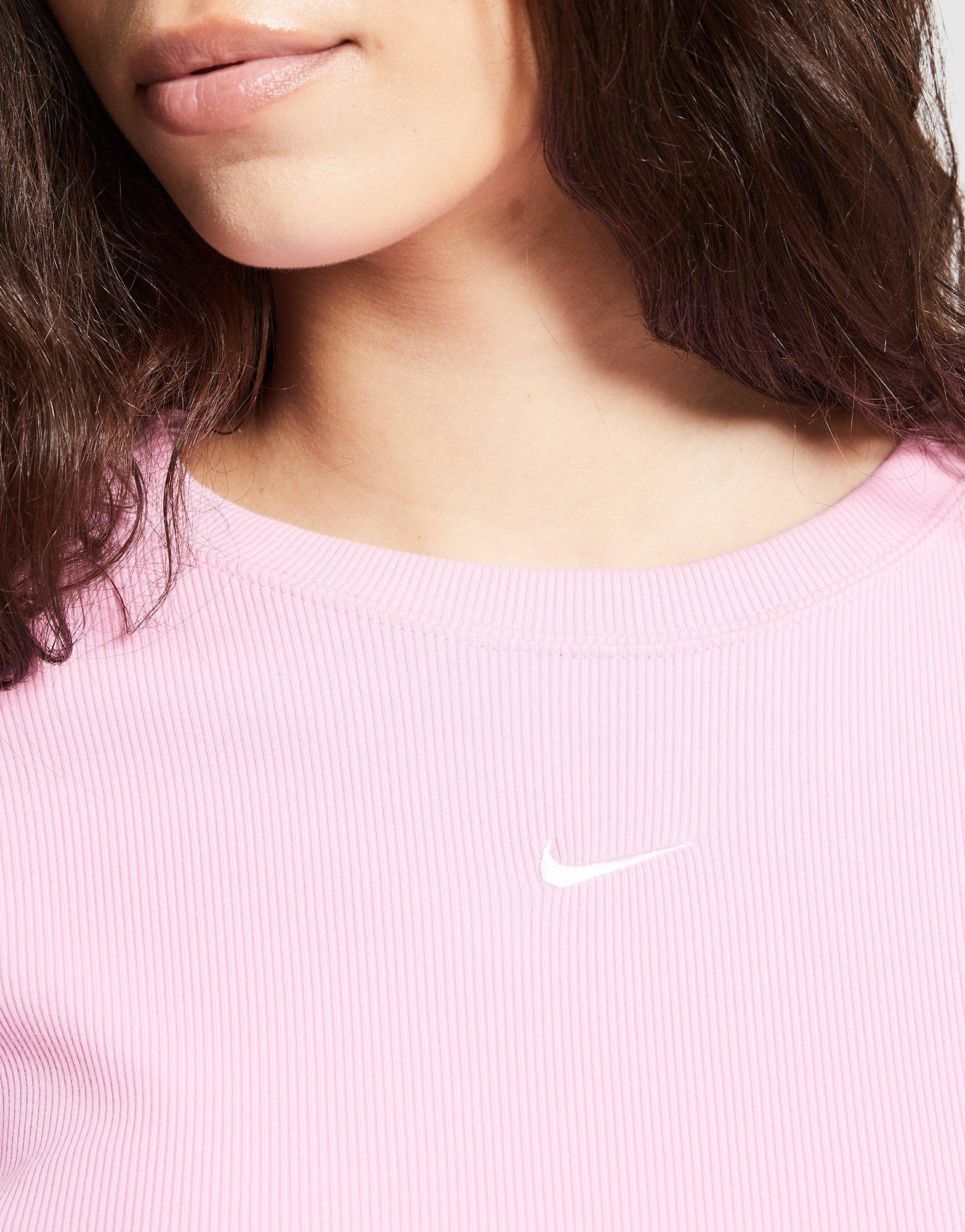 Nike Tričko W Nsw Nk Chll Knt Md Crop