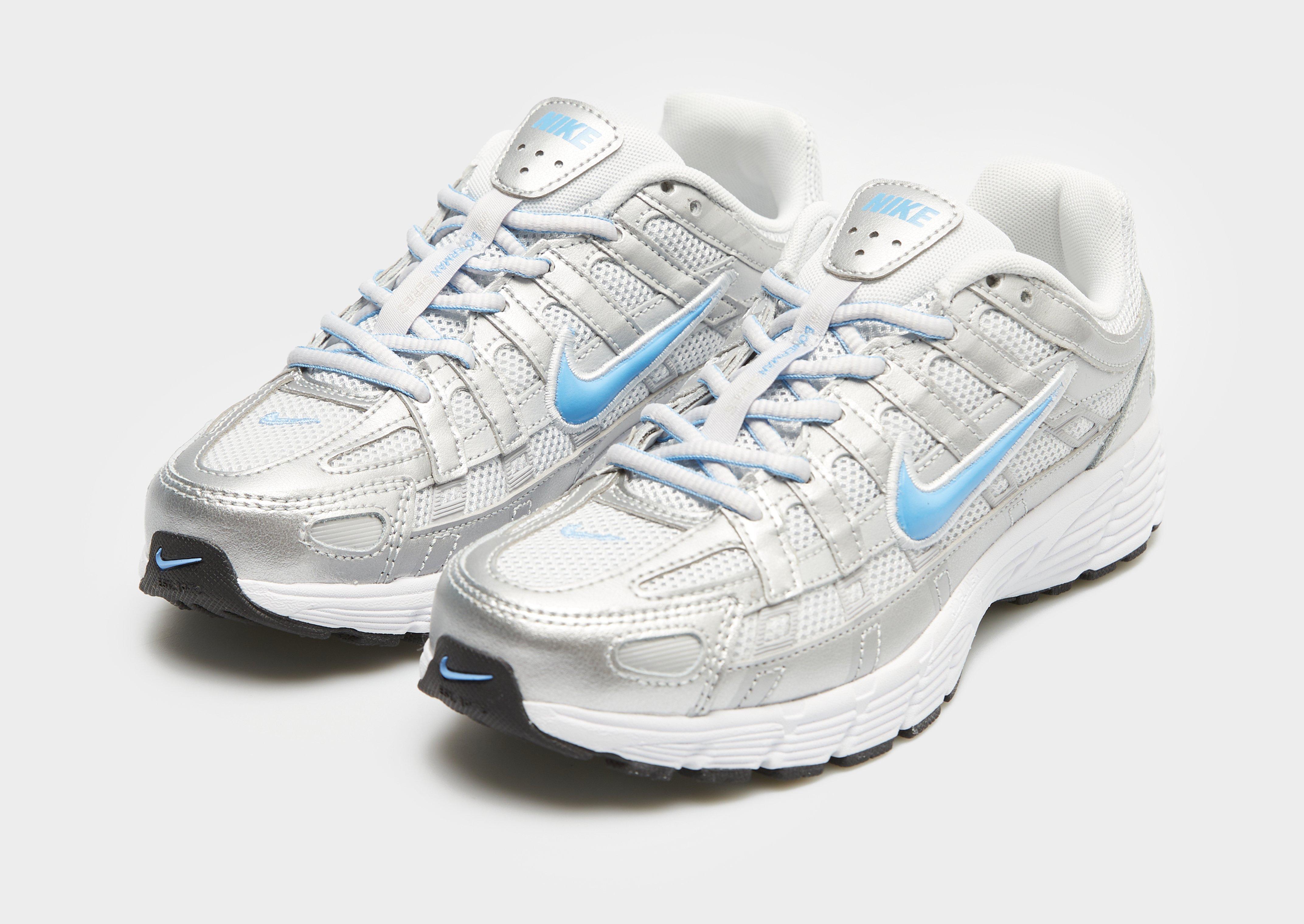 Buty sneakersy dla dzieci NIKE P-6000 BG HV5064-007 Srebrny