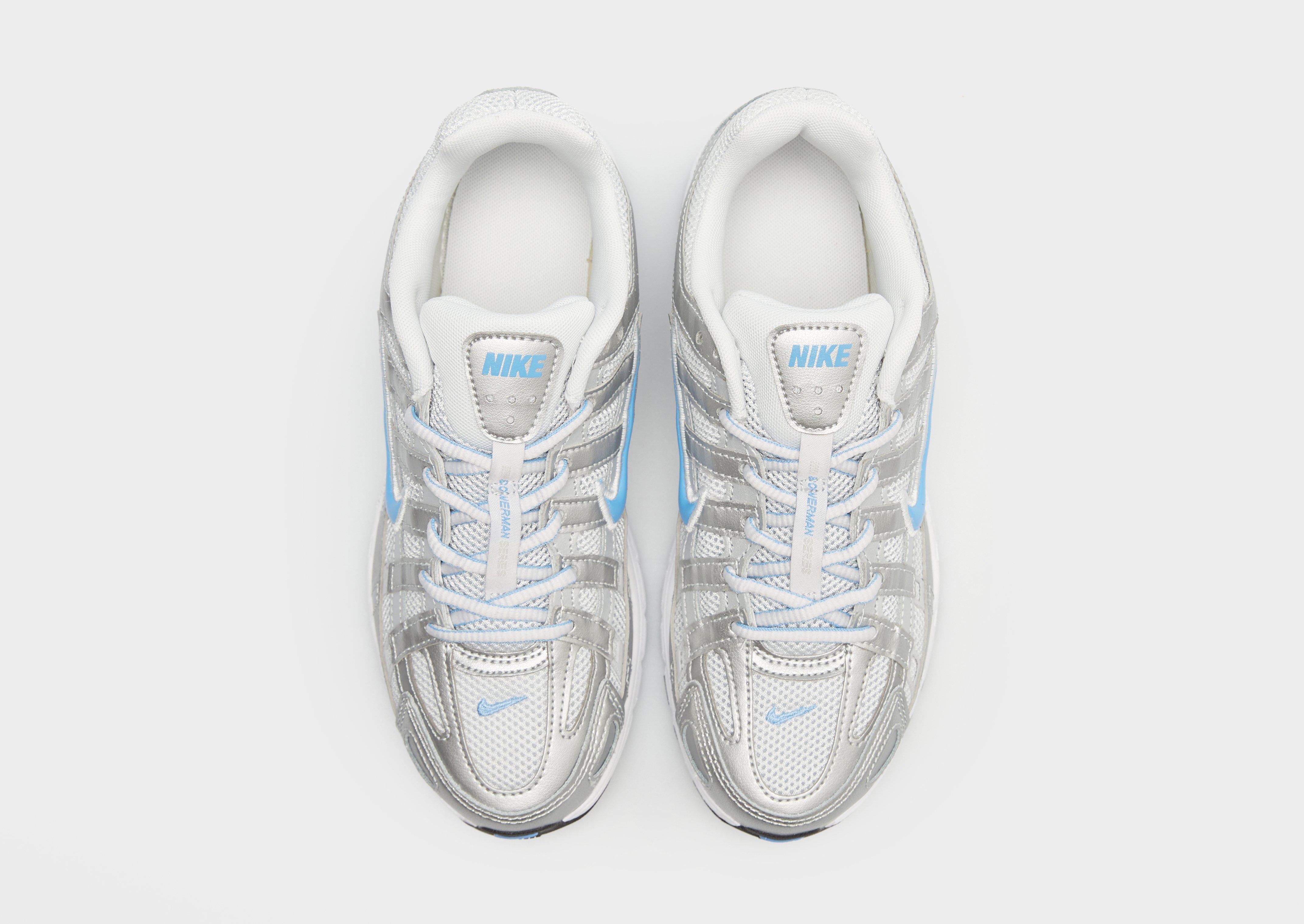 Buty sneakersy dla dzieci NIKE P-6000 BG HV5064-007 Srebrny