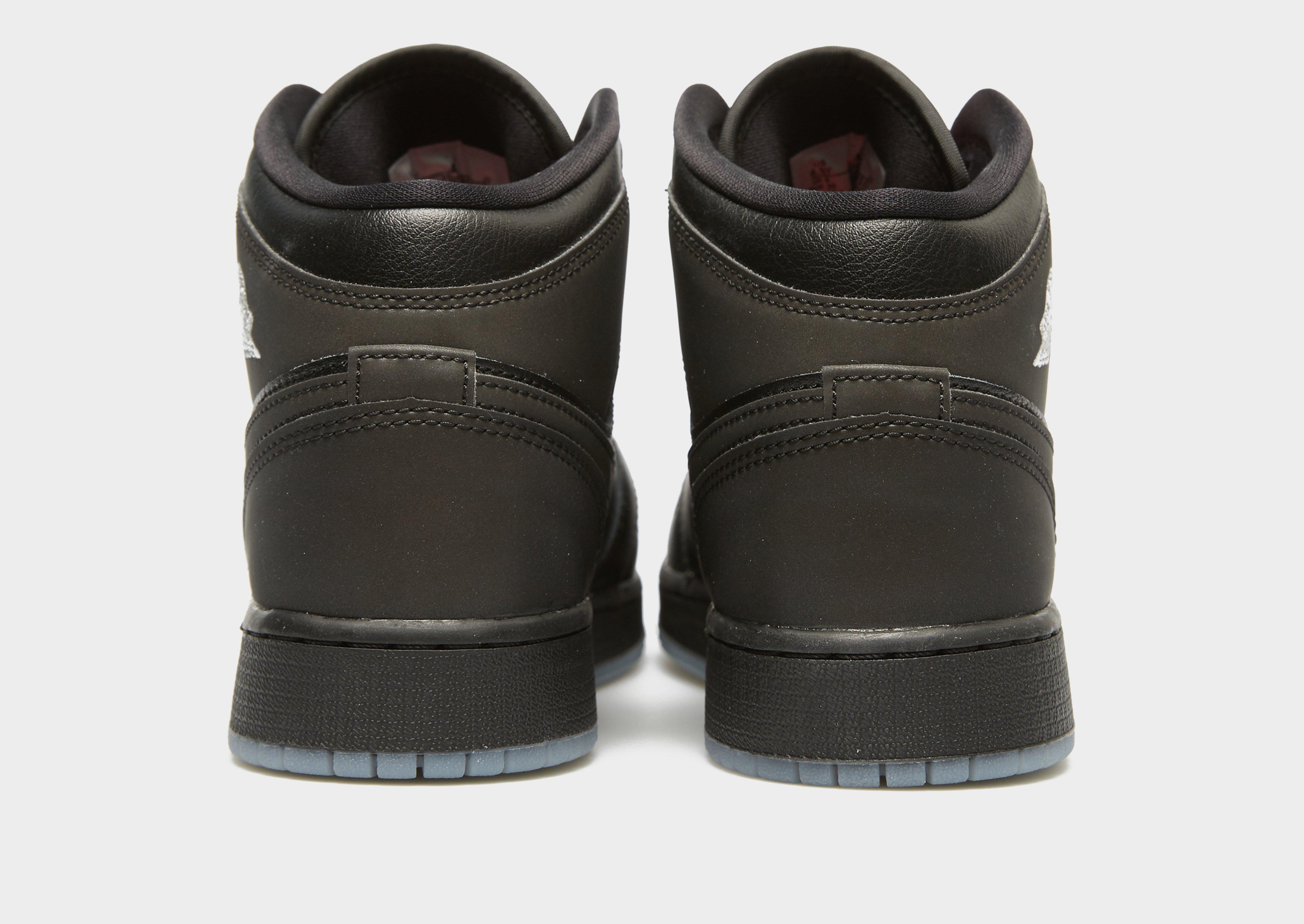 Gyerek sneakers JORDAN AIR JORDAN 1 MID BG HV5180-010 Fekete