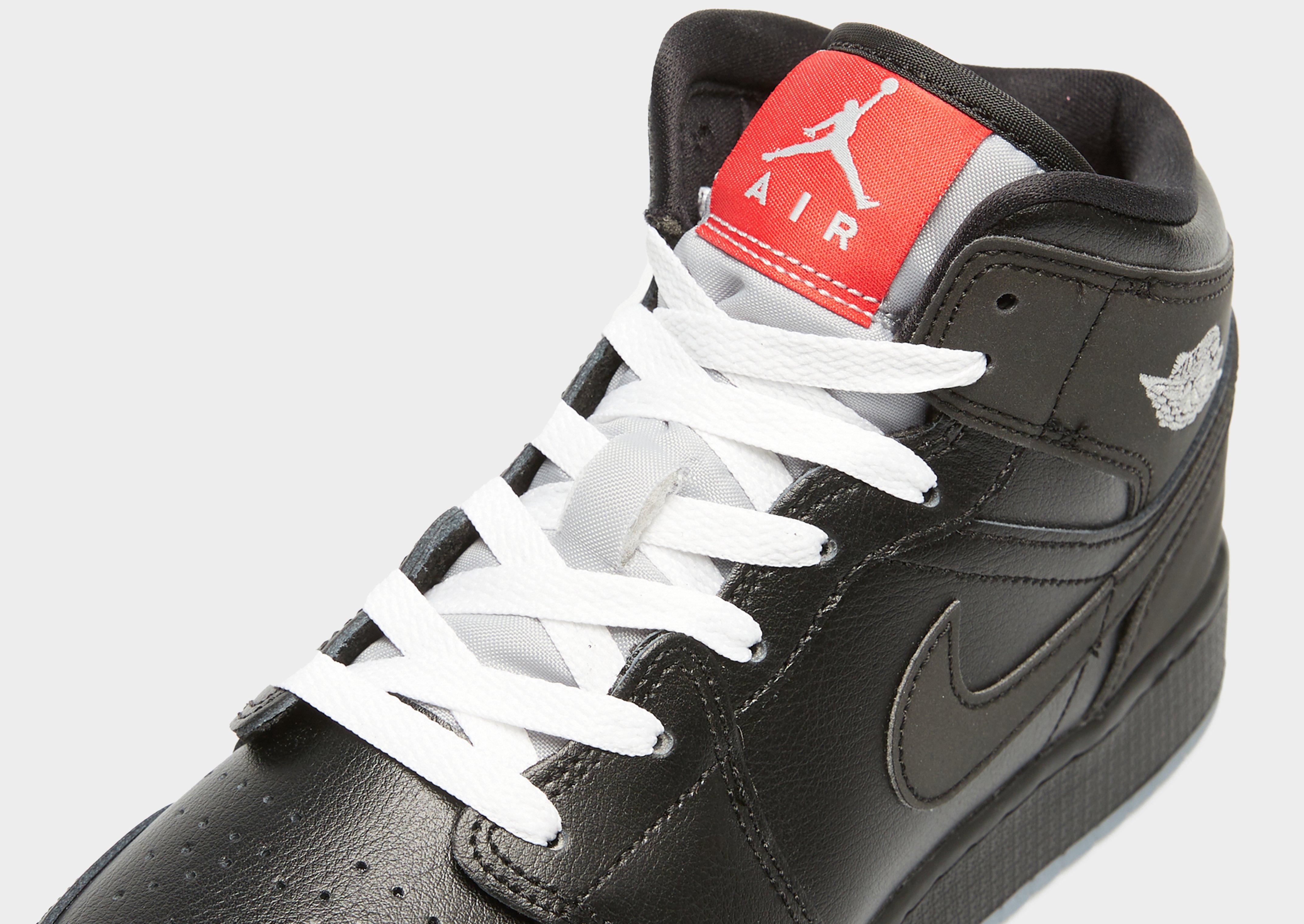 Gyerek sneakers JORDAN AIR JORDAN 1 MID BG HV5180-010 Fekete