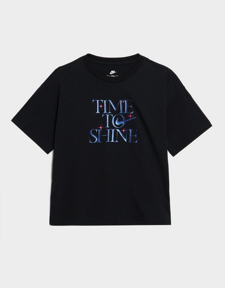 Tricou pentru copii NIKE TRICOU G NSW TEE EMPOWER SHINE HV5722-010 Negru