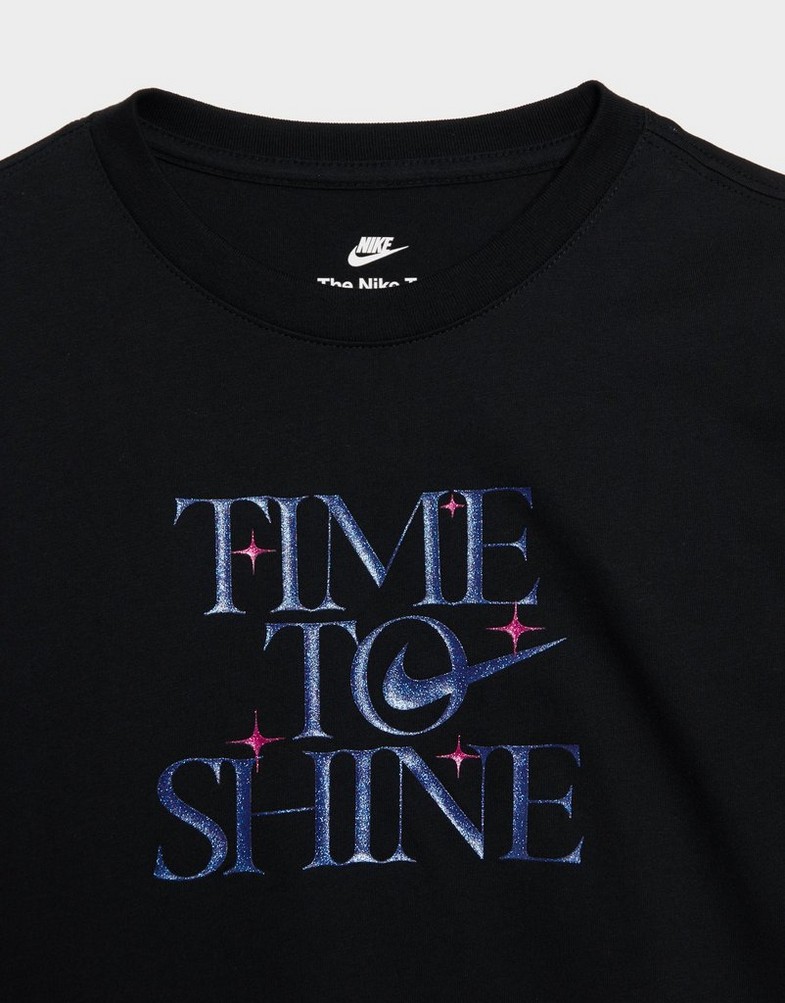 Tricou pentru copii NIKE TRICOU G NSW TEE EMPOWER SHINE HV5722-010 Negru