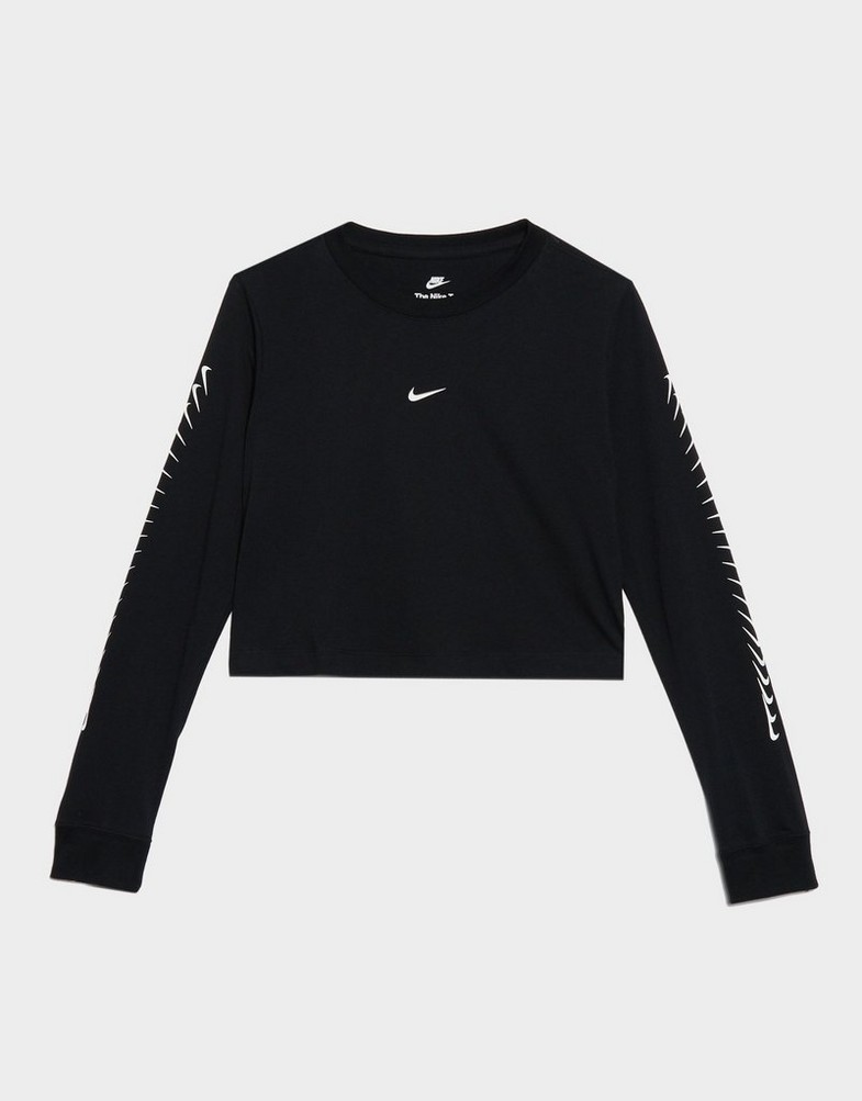 Tricou pentru copii NIKE TRICOU G NSW TEE DANCE SWOOSH HV5727-010 Negru