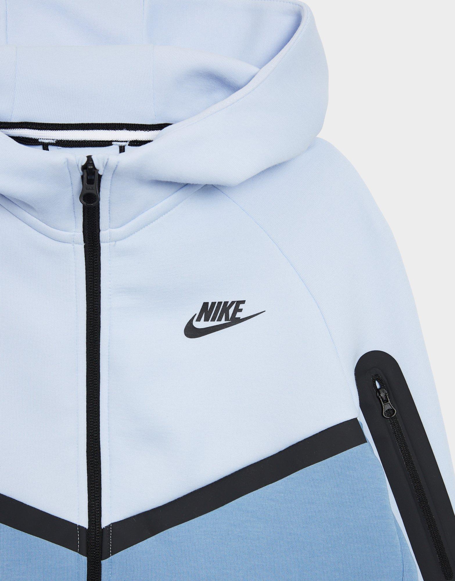 NIKE BLUZĂ HANORAC B NSW TCH FLC FZ Copii Albastru HV5867-407 | JD