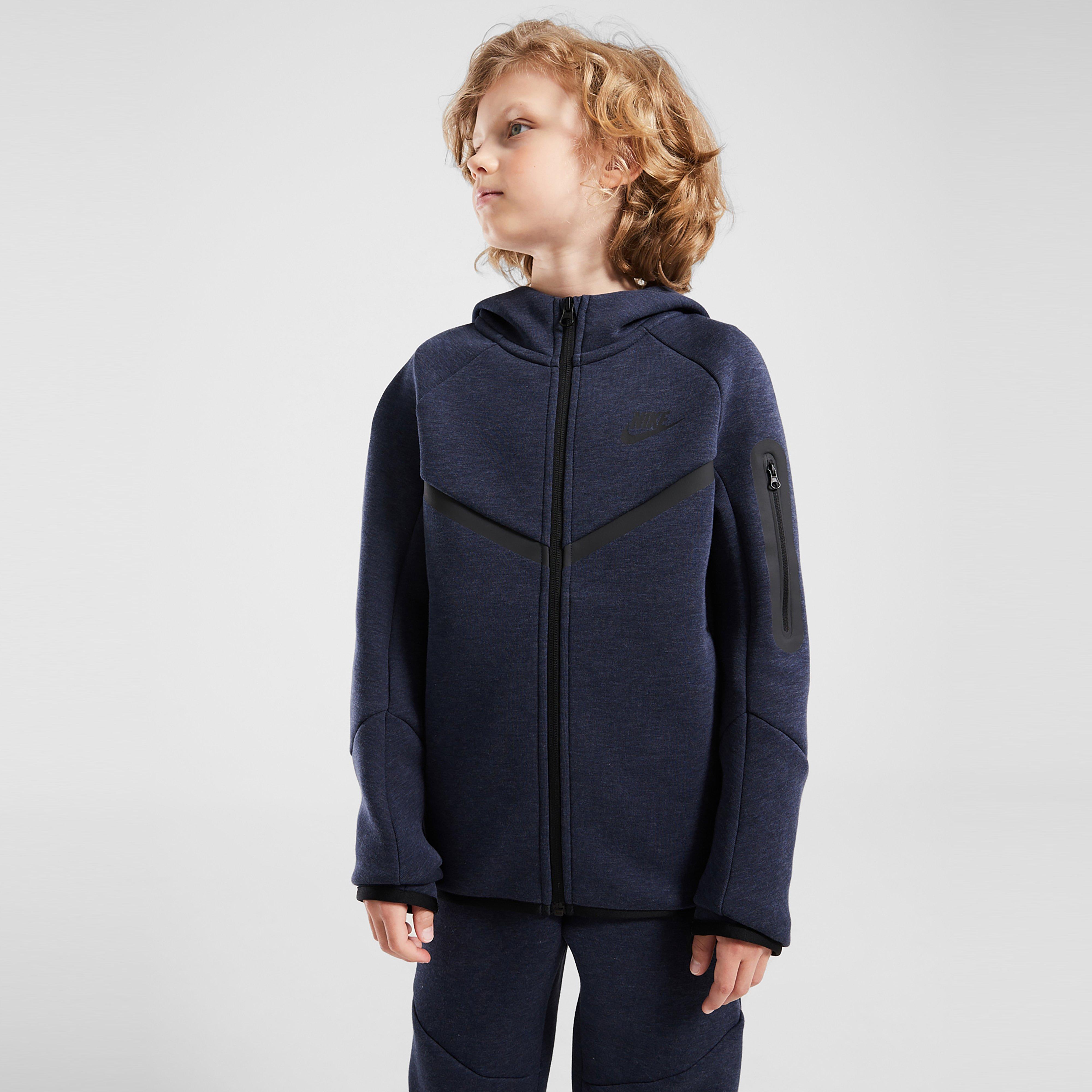Bluza Hoodie dziecięca NIKE BLUZA ROZPINANA Z KAPTUREM NIKE TECH FLEECE