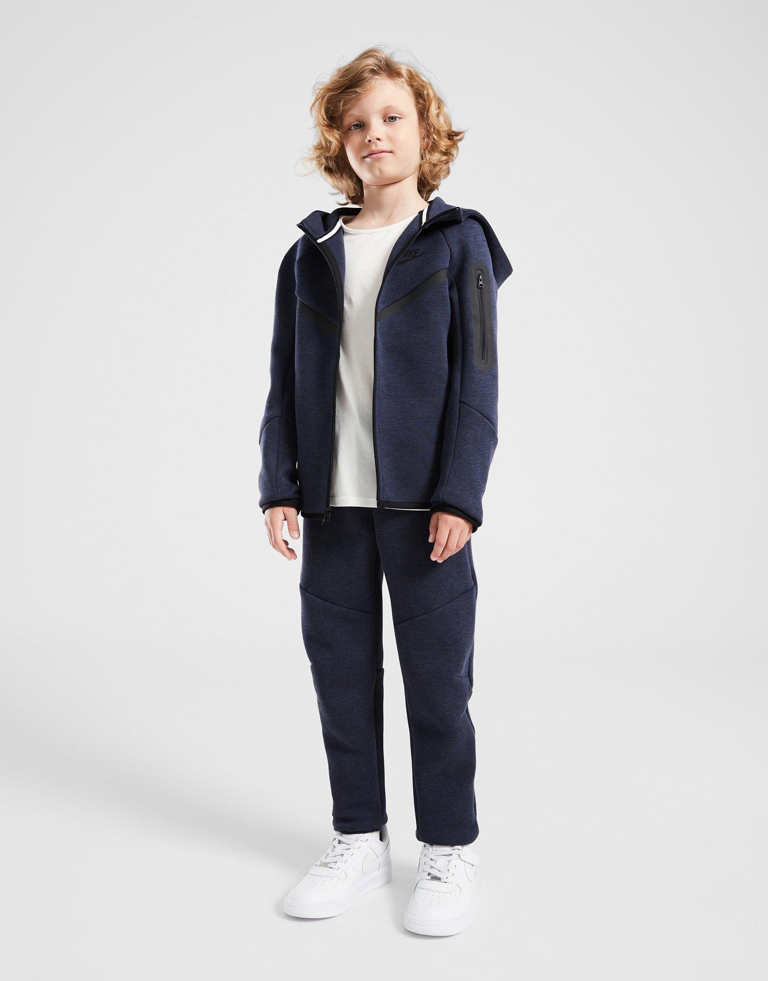 Vaikiškos kelnės NIKE KELNĖS NIKE SPORTSWEAR TECH FLEECE PANTS HV5869-473 Tamsiai mėlyna