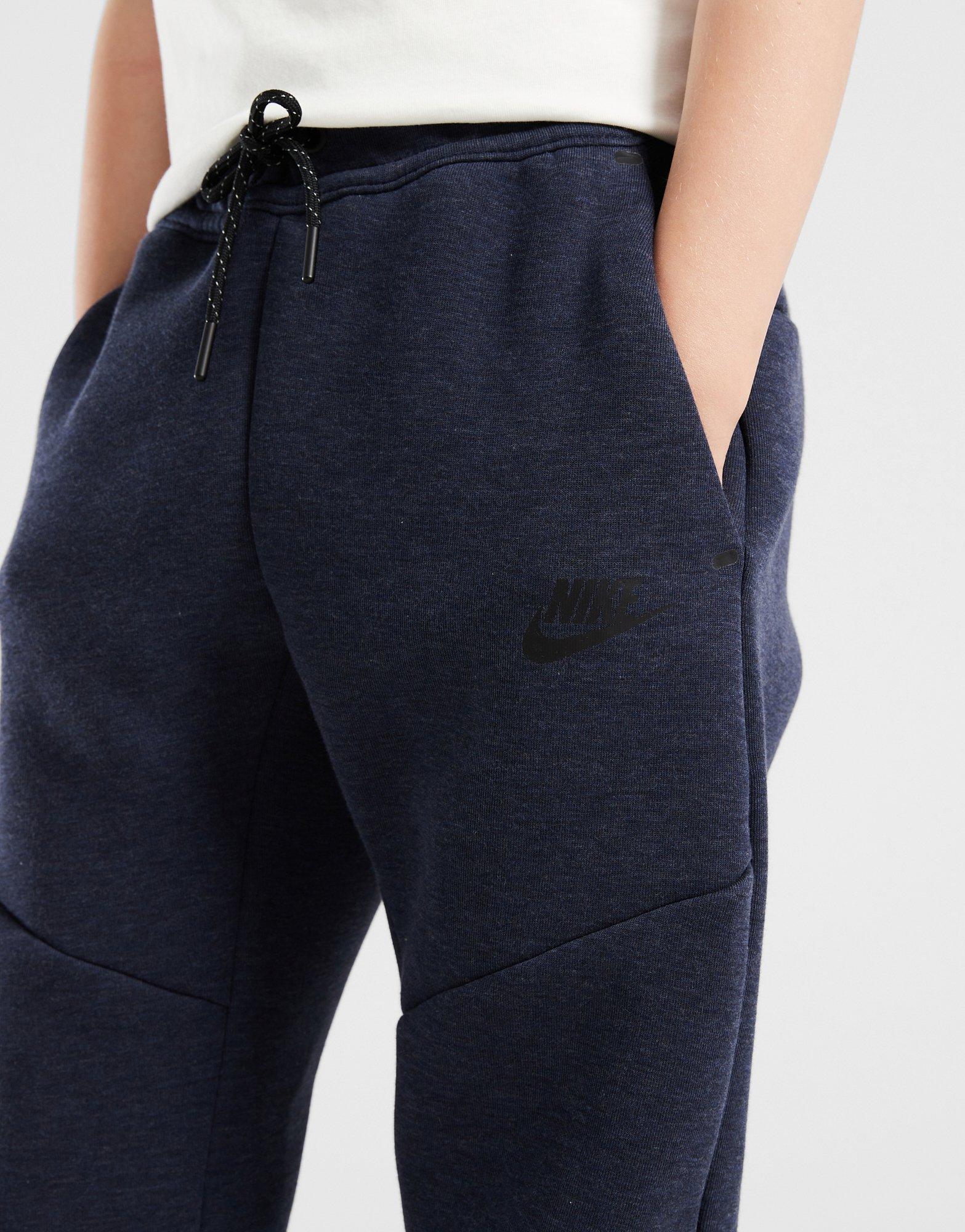 Vaikiškos kelnės NIKE KELNĖS NIKE SPORTSWEAR TECH FLEECE PANTS HV5869-473 Tamsiai mėlyna