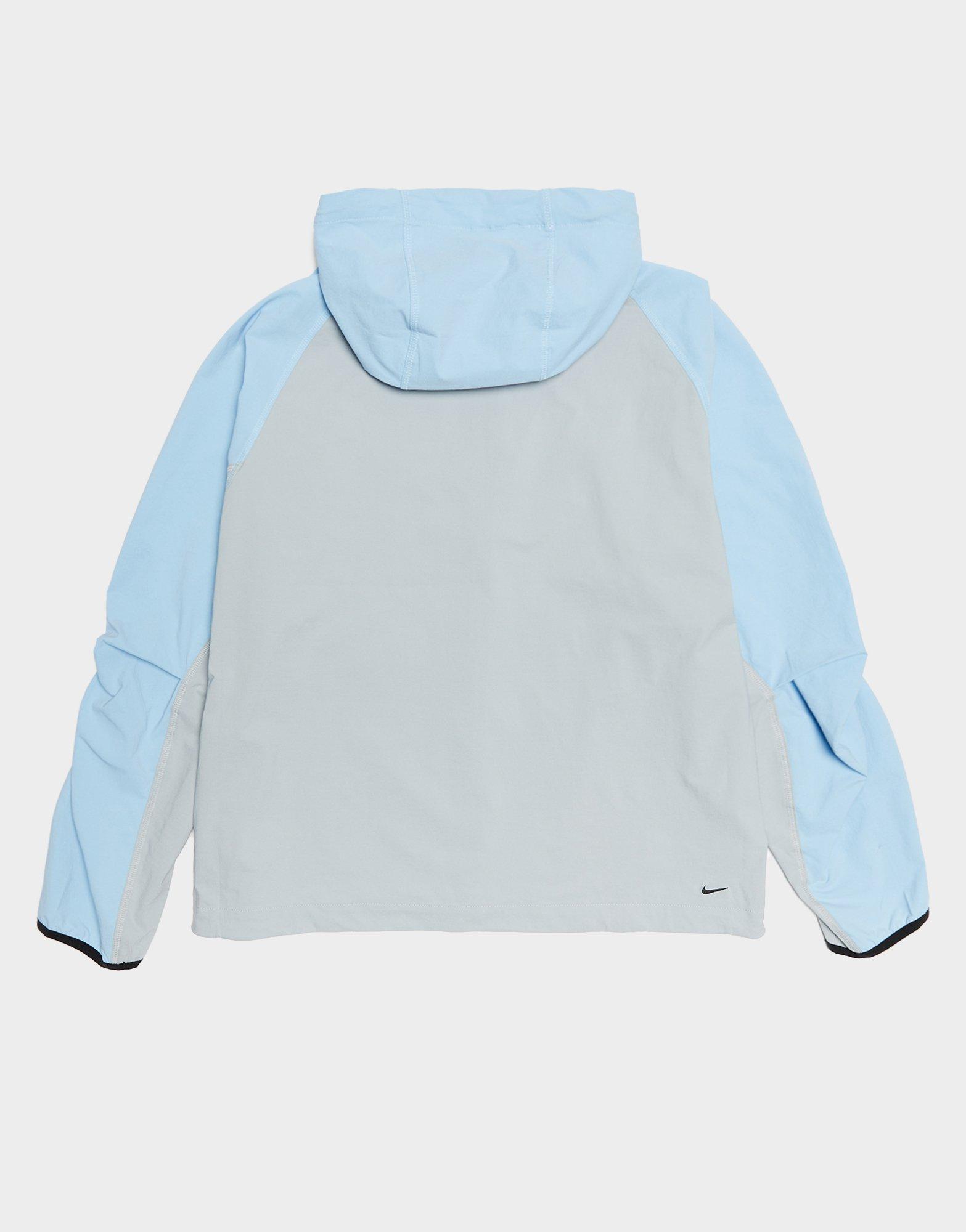 Чоловічі кофти NIKE КОФТА З КАПЮШОНОМ M NK TCH SSNL WVN WR FZ JKT HV6514-012 Блакитний