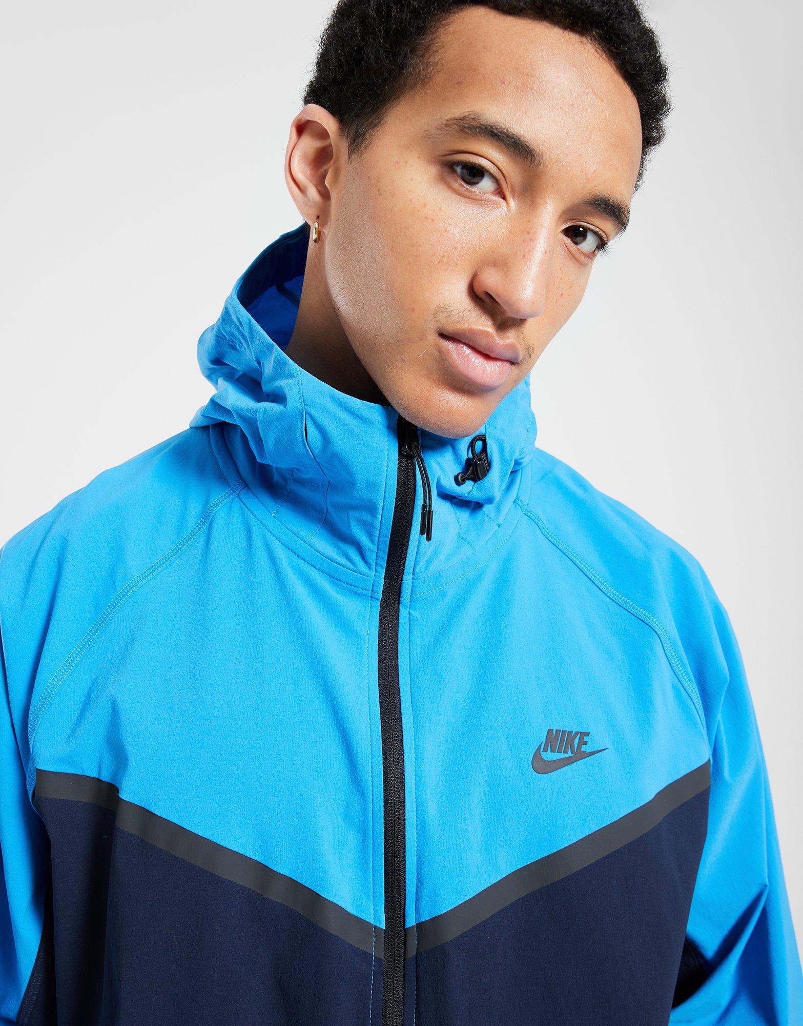 Férfi kabát NIKE KABÁT M NK TCH SSNL WVN WR FZ JKT HV6514-451 Kék