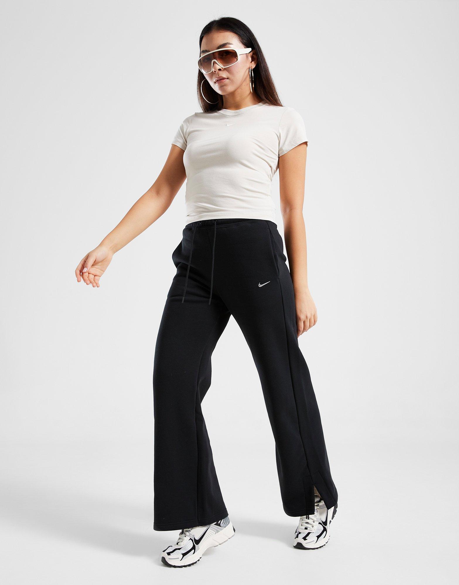 Női nadrág NIKE NADRÁG W NSW PHNX FLC PANT GLS HV6522-010 Fekete