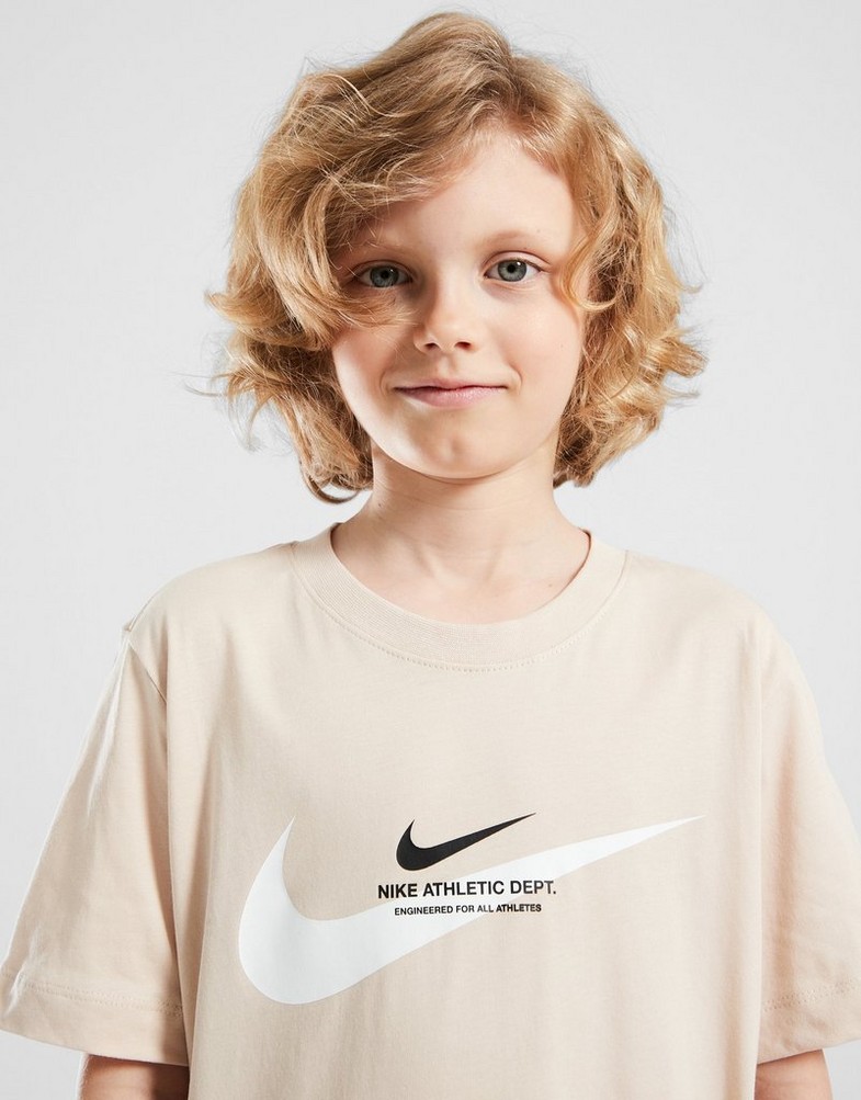 Дитячі футболки NIKE ФУТБОЛКА B NSW SI GRAPHIC TEE HV6970-126 Бежевий