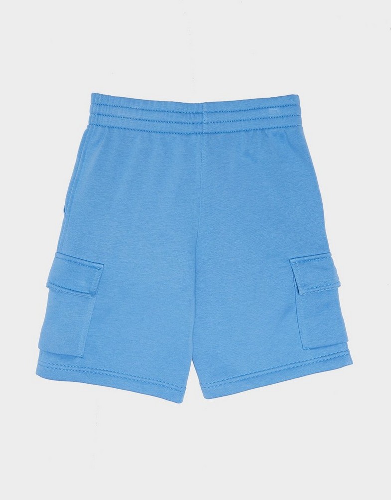 Detské krátke nohavice NIKE ŠORTKY  B NSW SI FLC CARGO SHORT BB B HV6971-489 Modrá