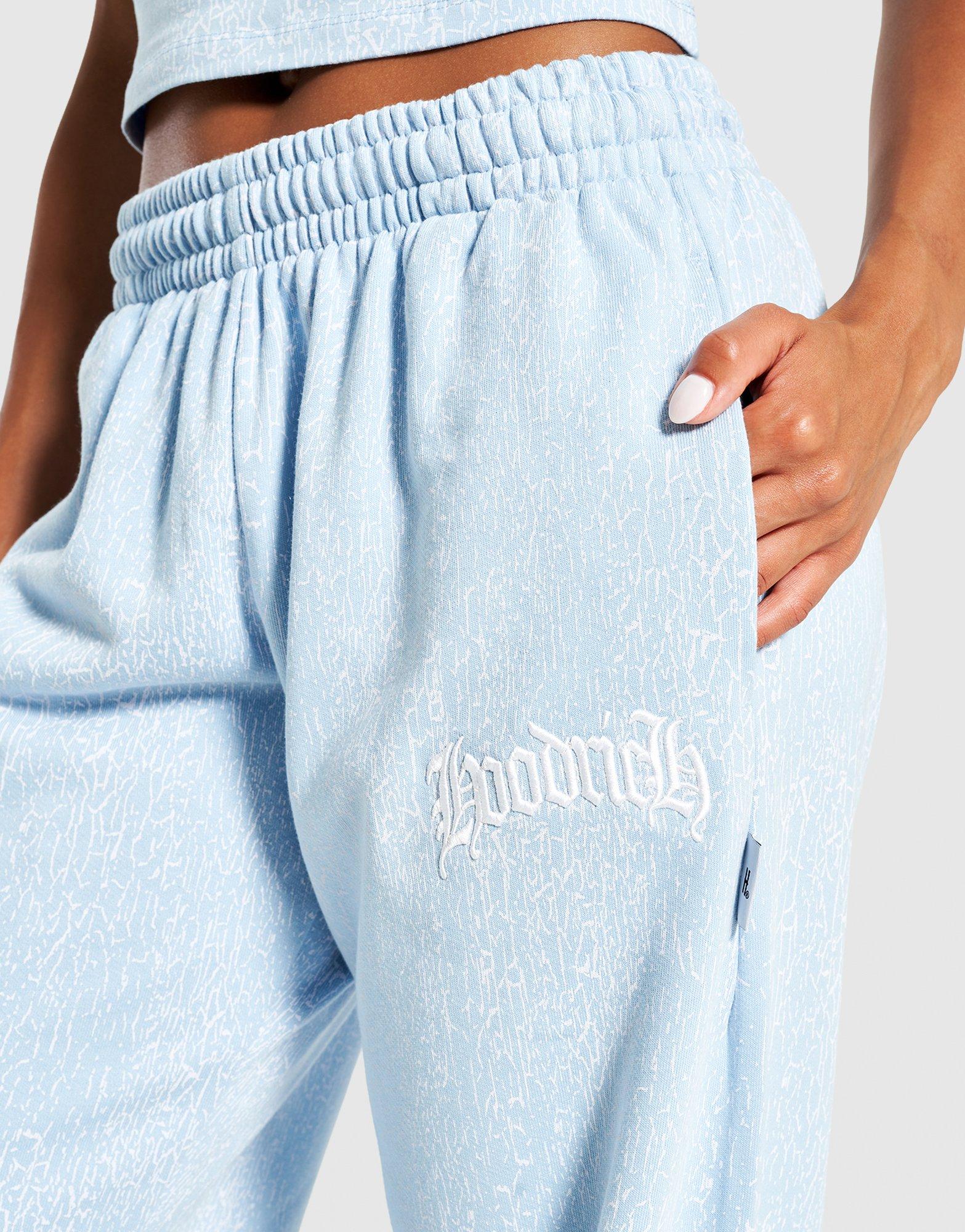 Жіночі штани HOODRICH ШТАНИ SNOW ANGEL LOW RISE WIDE LEG JOGG HW003250028 Блакитний