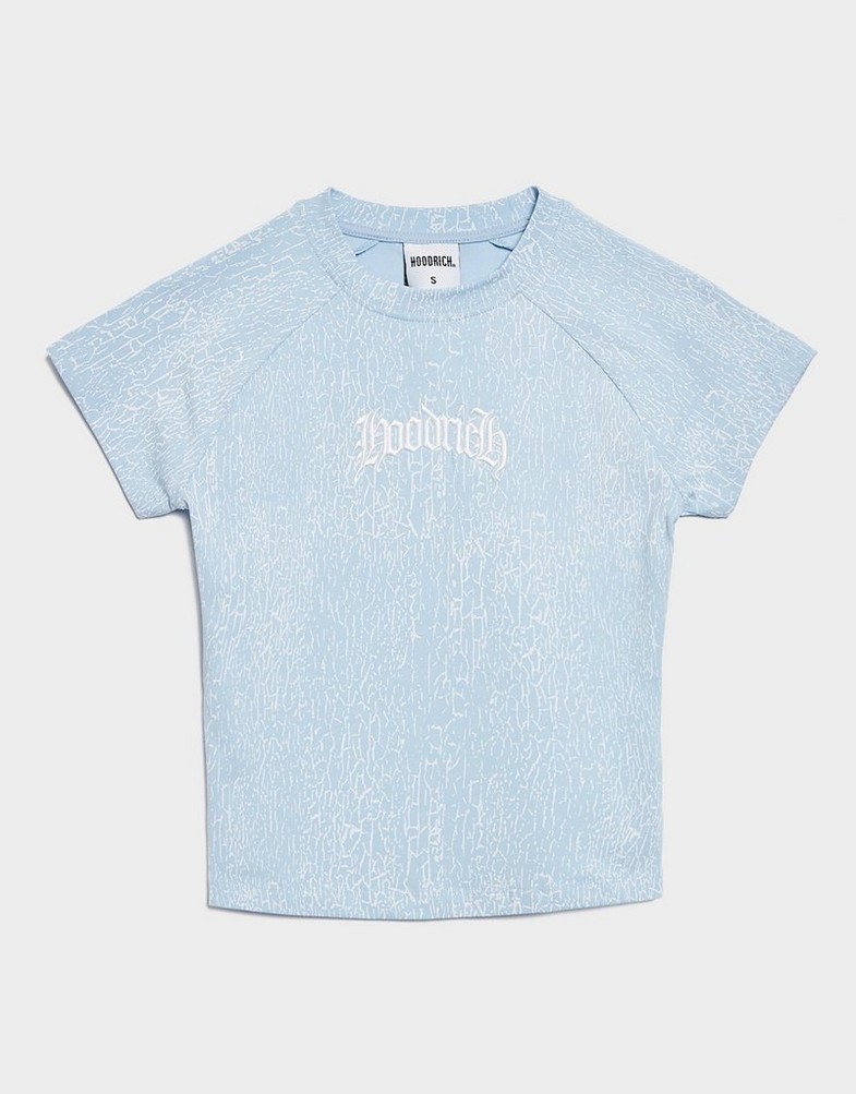 Tricou pentru femei HOODRICH TRICOU SNOW ANGEL SS BABY TEE HW003250031 Albastru