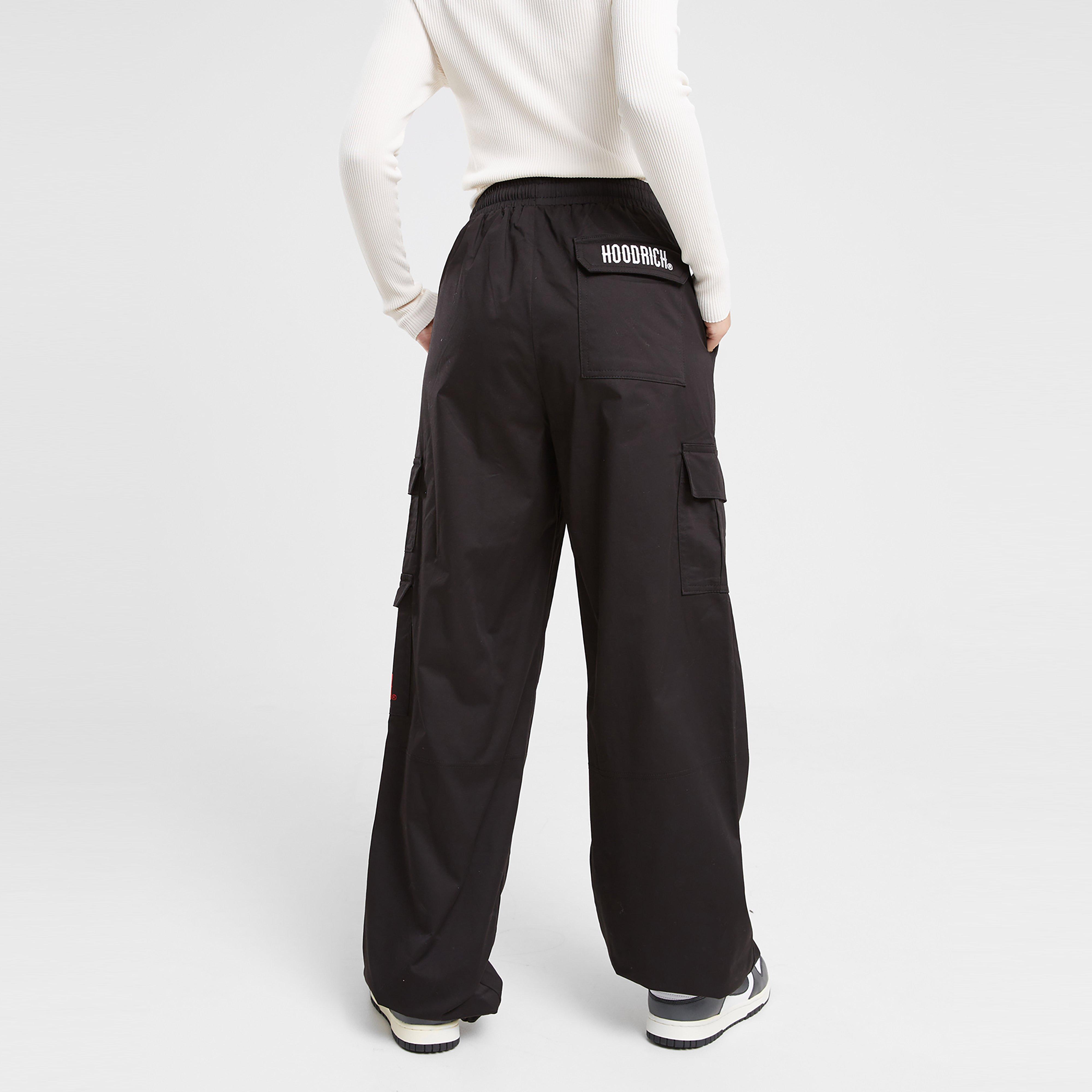 Dámske nohavice HOODRICH NOHAVICE  CARGO PANT V2 BLK