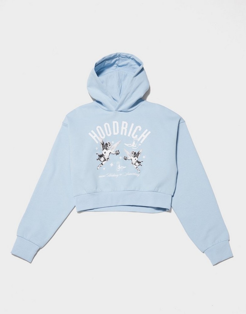 Дамска блуза HOODRICH СУИТЧЪР С КАЧУЛКА GRACE BOXY HOODIE HW01250302 Син